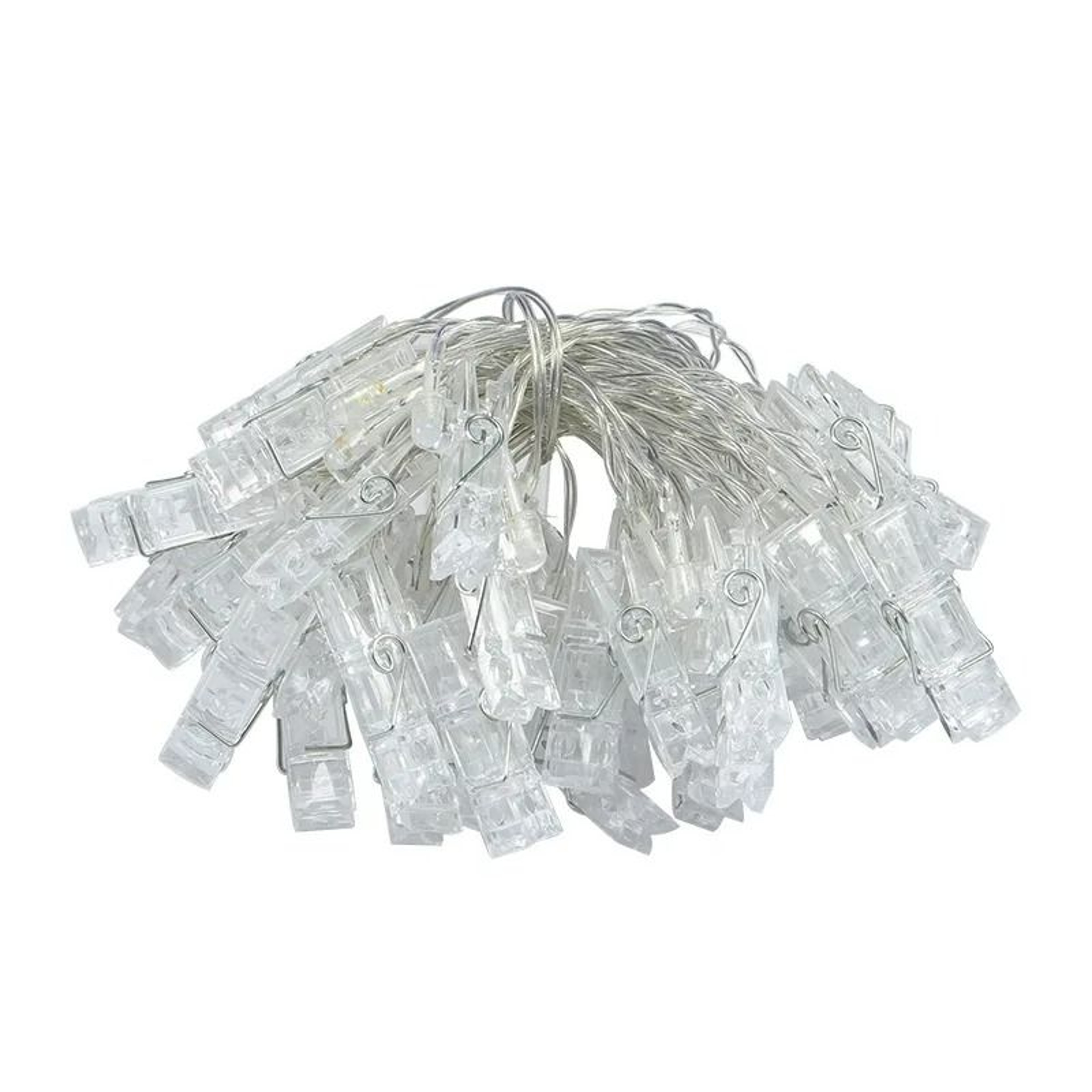 Warm White LED Photo Clip Fairy String Lights  Photo Hanging Garland 5