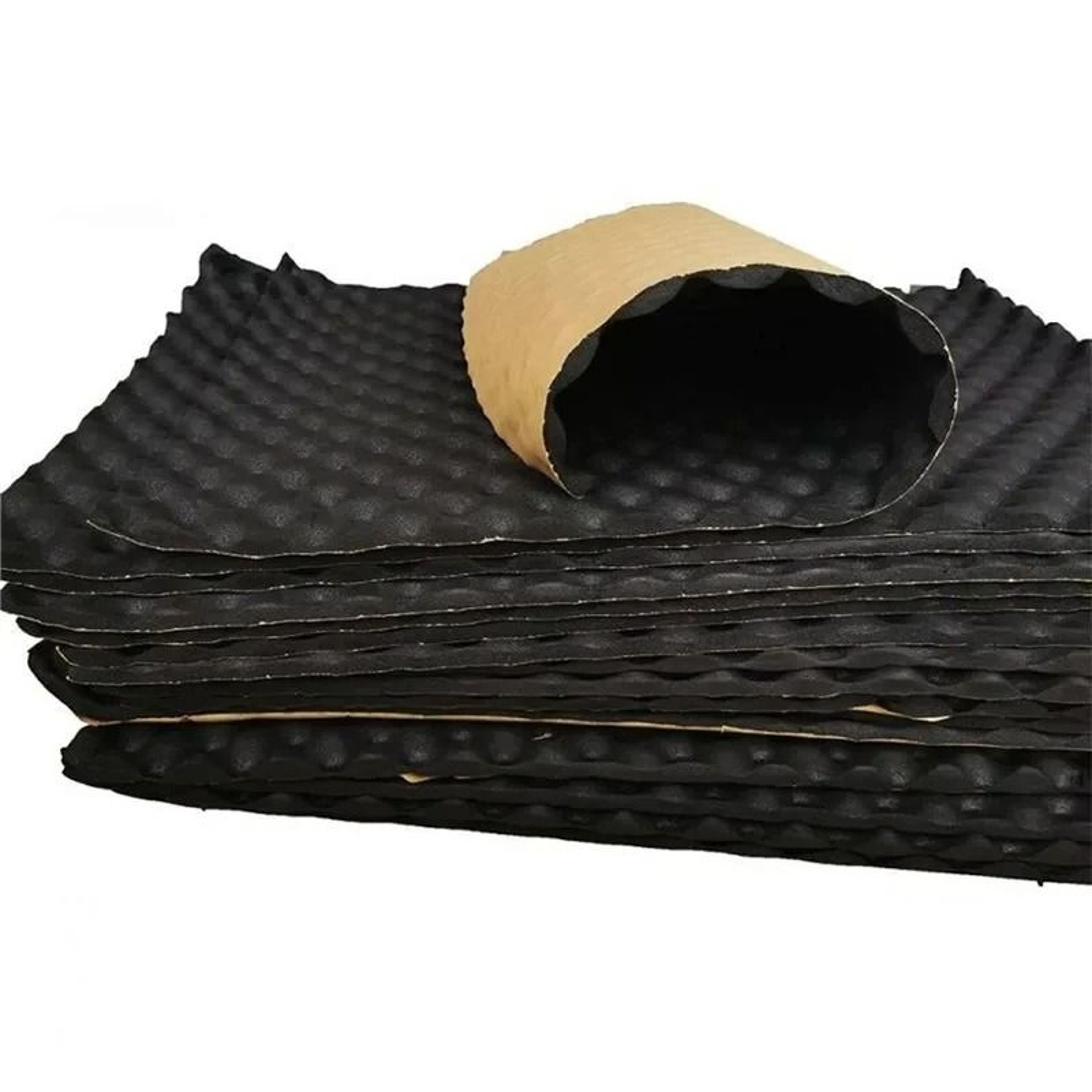 SelfAdhesive Wave Pattern Automotive Sound Deadening And Thermal Insulation Foam 4