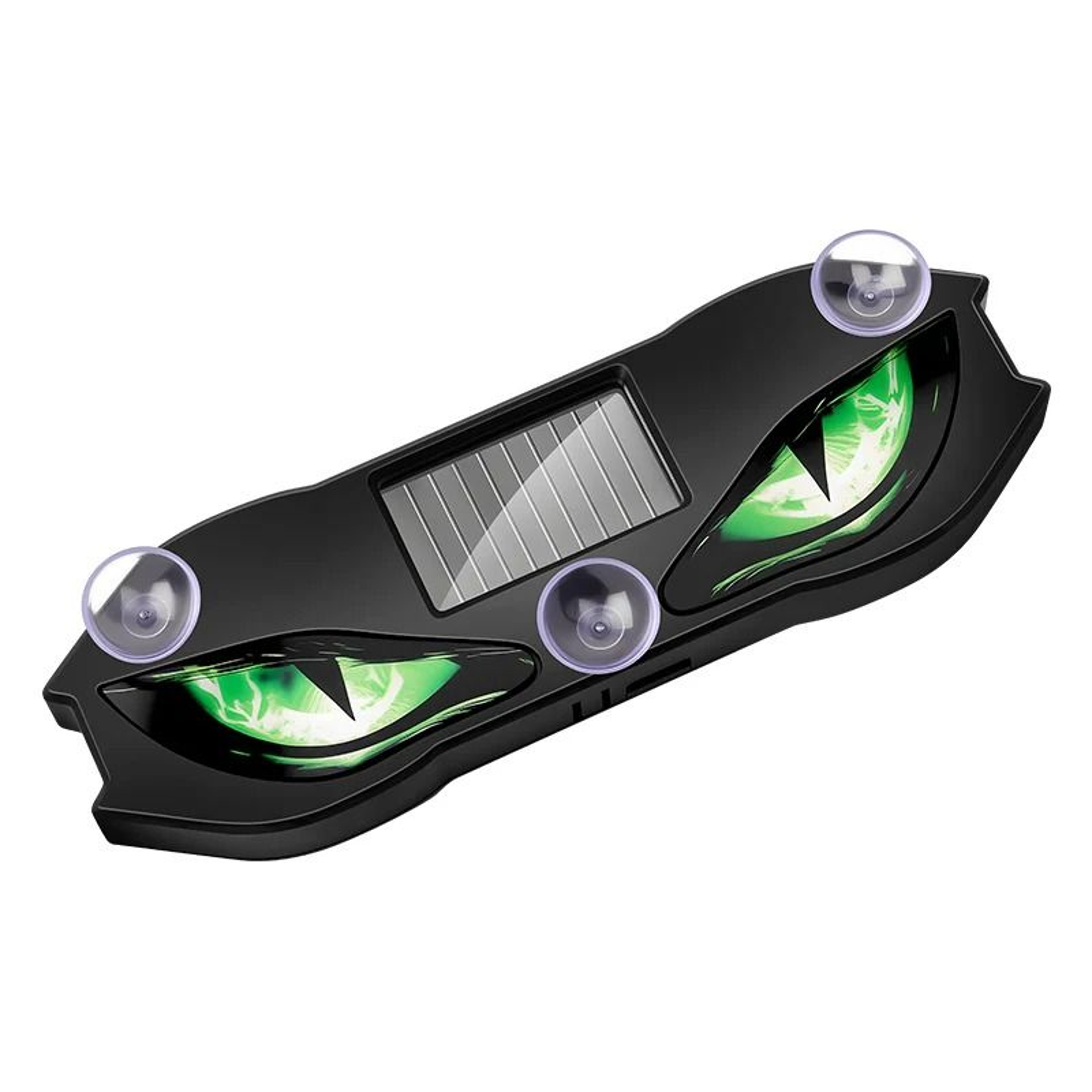 SolarPowered Wireless Demon Eye LED Car Ambient Breathing Lamp 6
