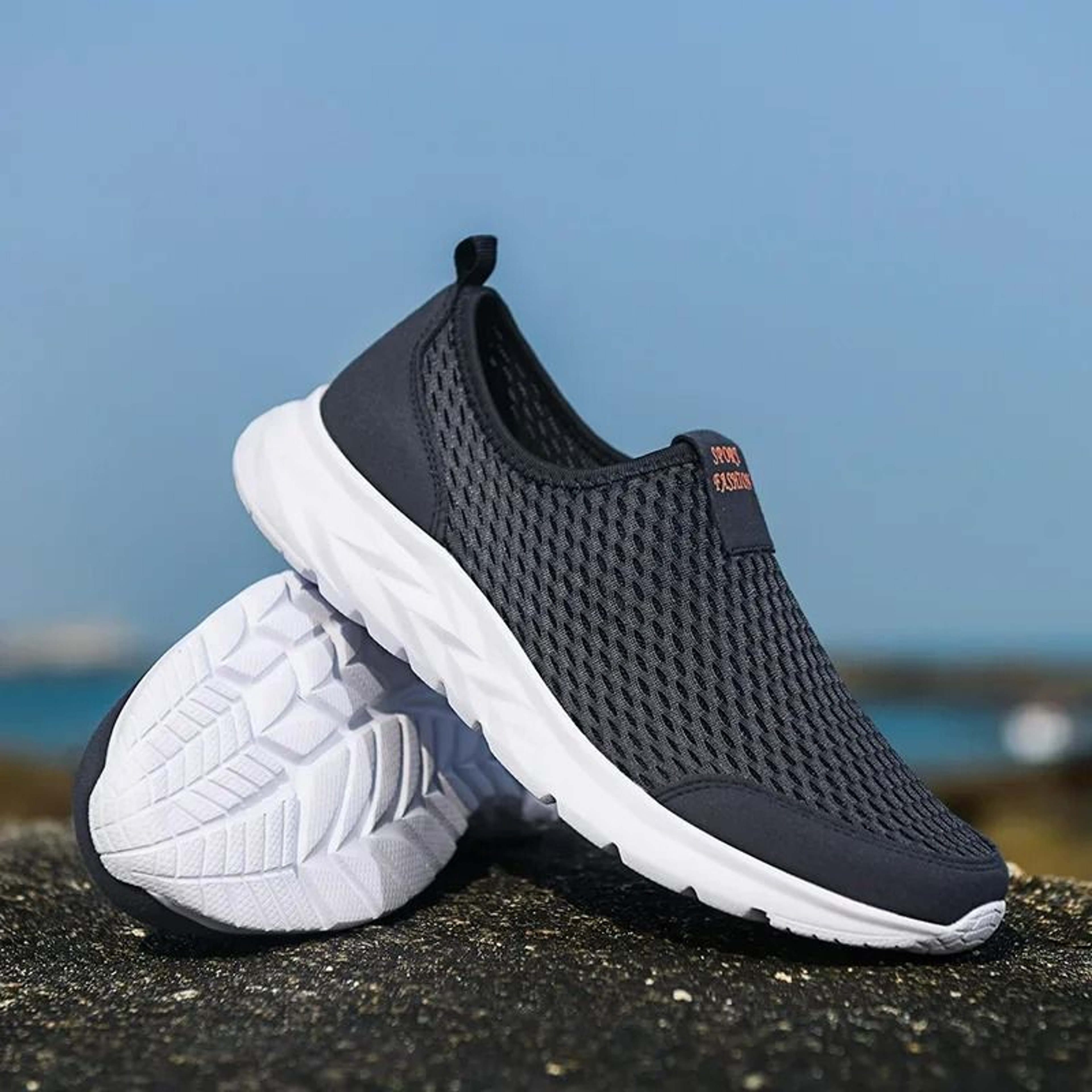 Lightweight Breathable Mesh SlipOn Walking Loafers  Casual Sneakers 8