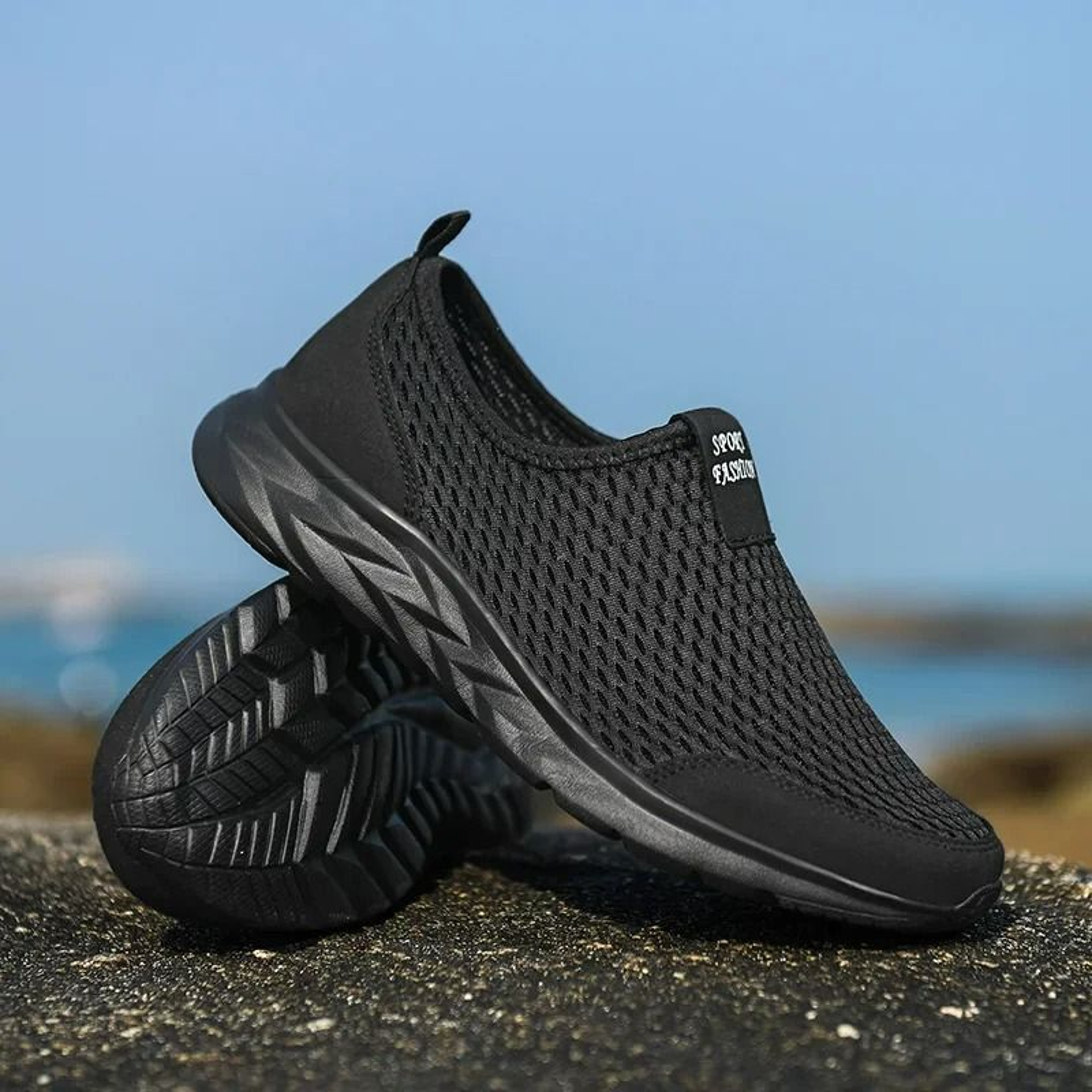 Lightweight Breathable Mesh SlipOn Walking Loafers  Casual Sneakers 7