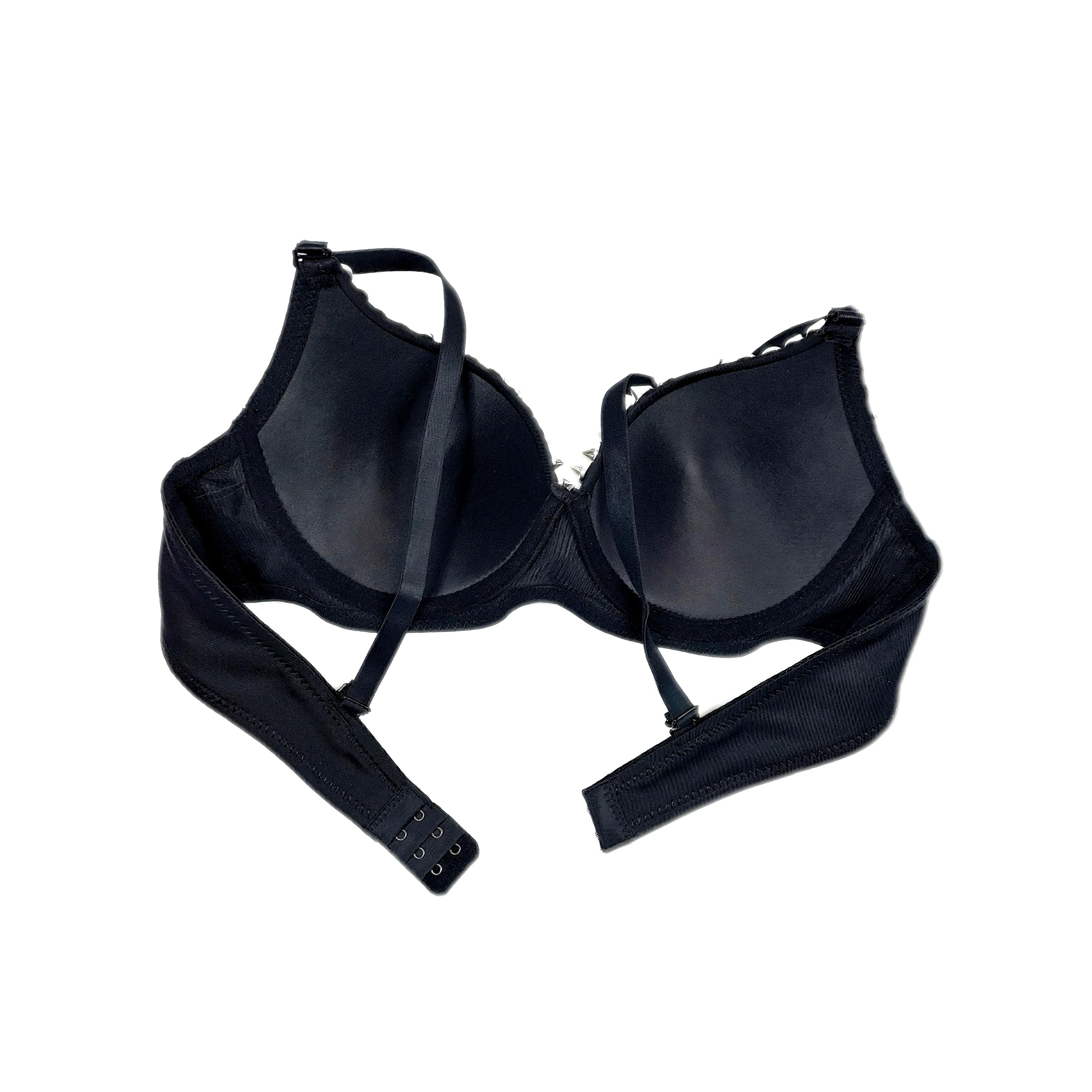 Glamorous Metallic Sequin DeepV Wireless Bralette Top 3