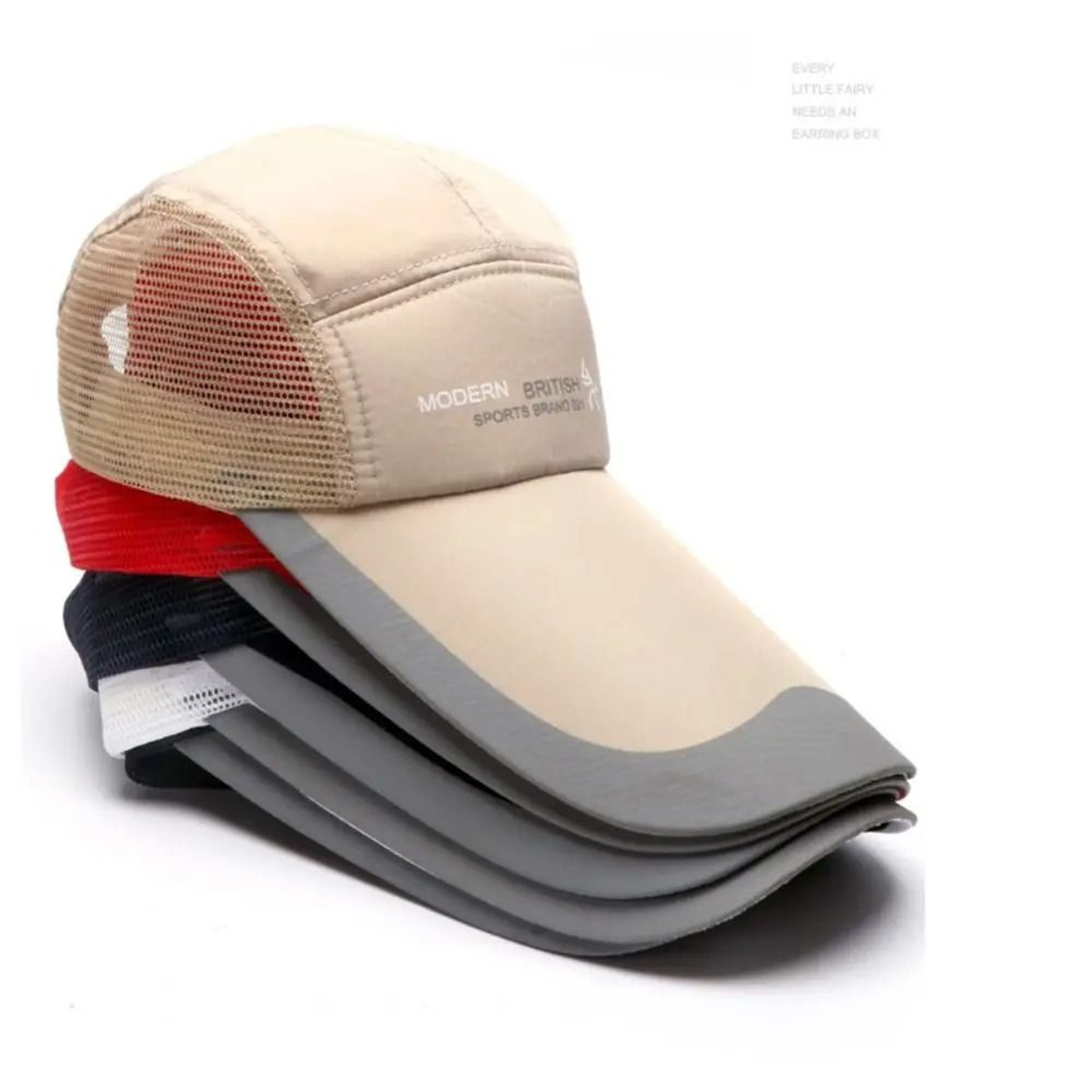 Retro Hip Hop Graphic Baseball Cap  AntiSun Adjustable Fishing Hat 1