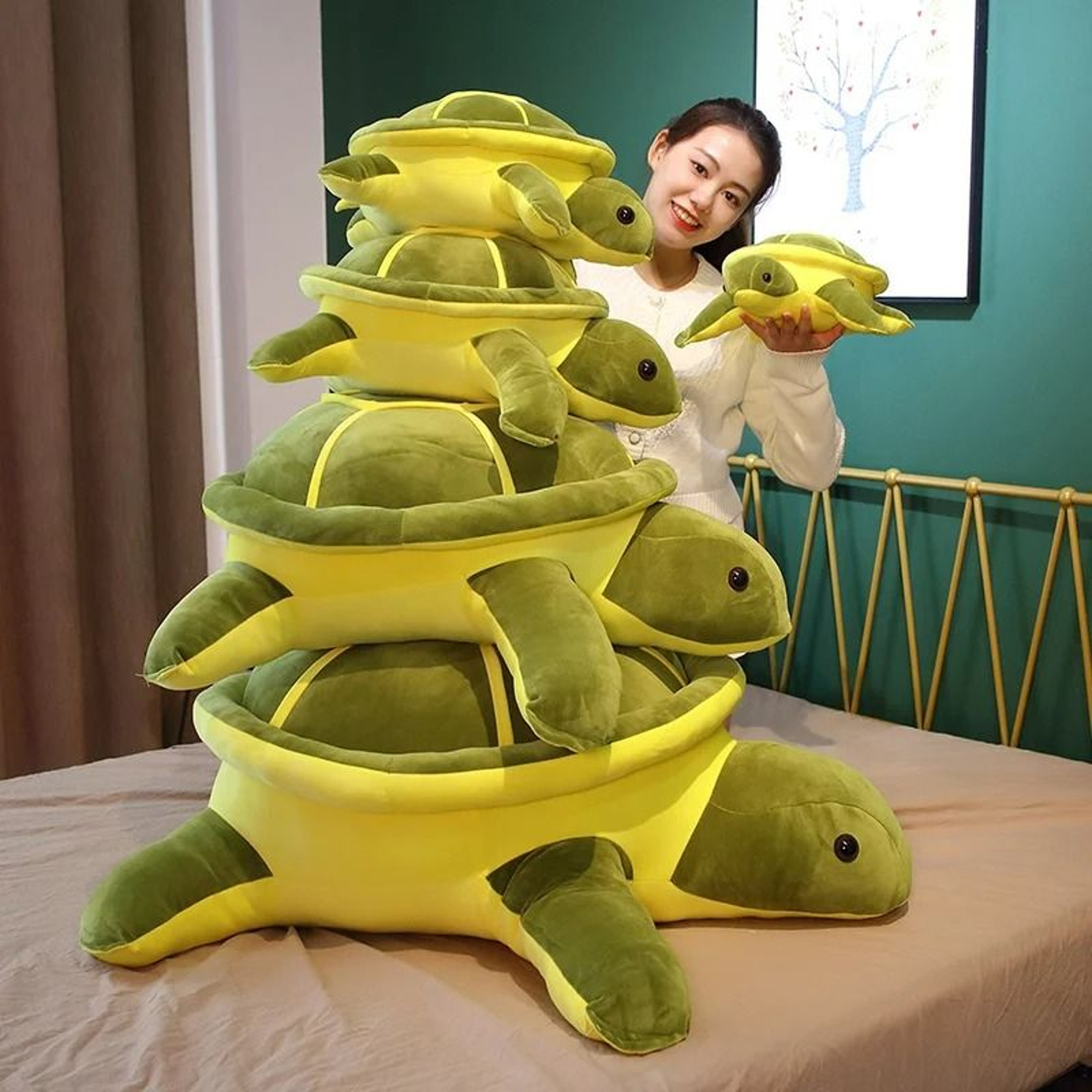 Kawaii Sea Turtle Soft Plush Pillow Toy 4