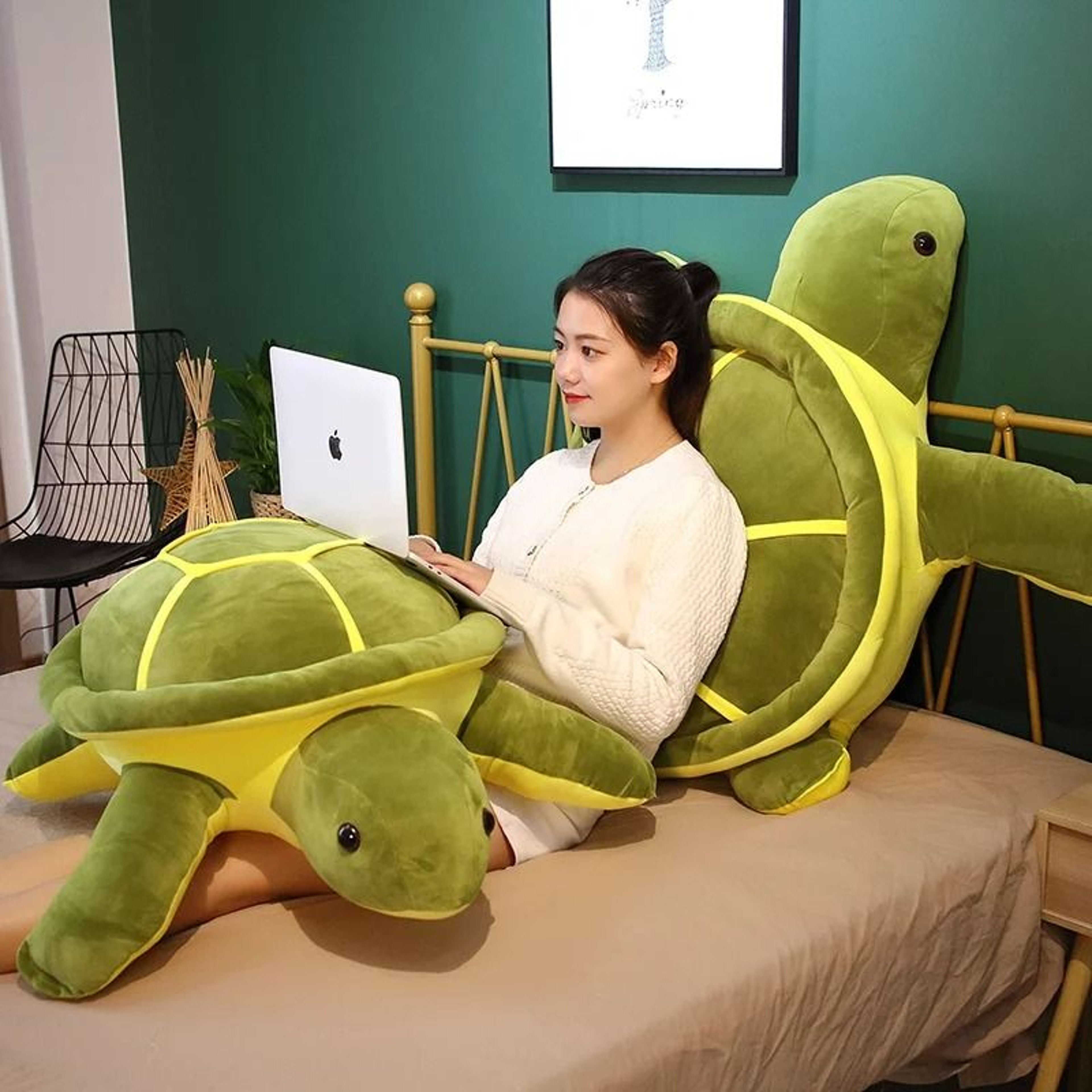 Kawaii Sea Turtle Soft Plush Pillow Toy 5