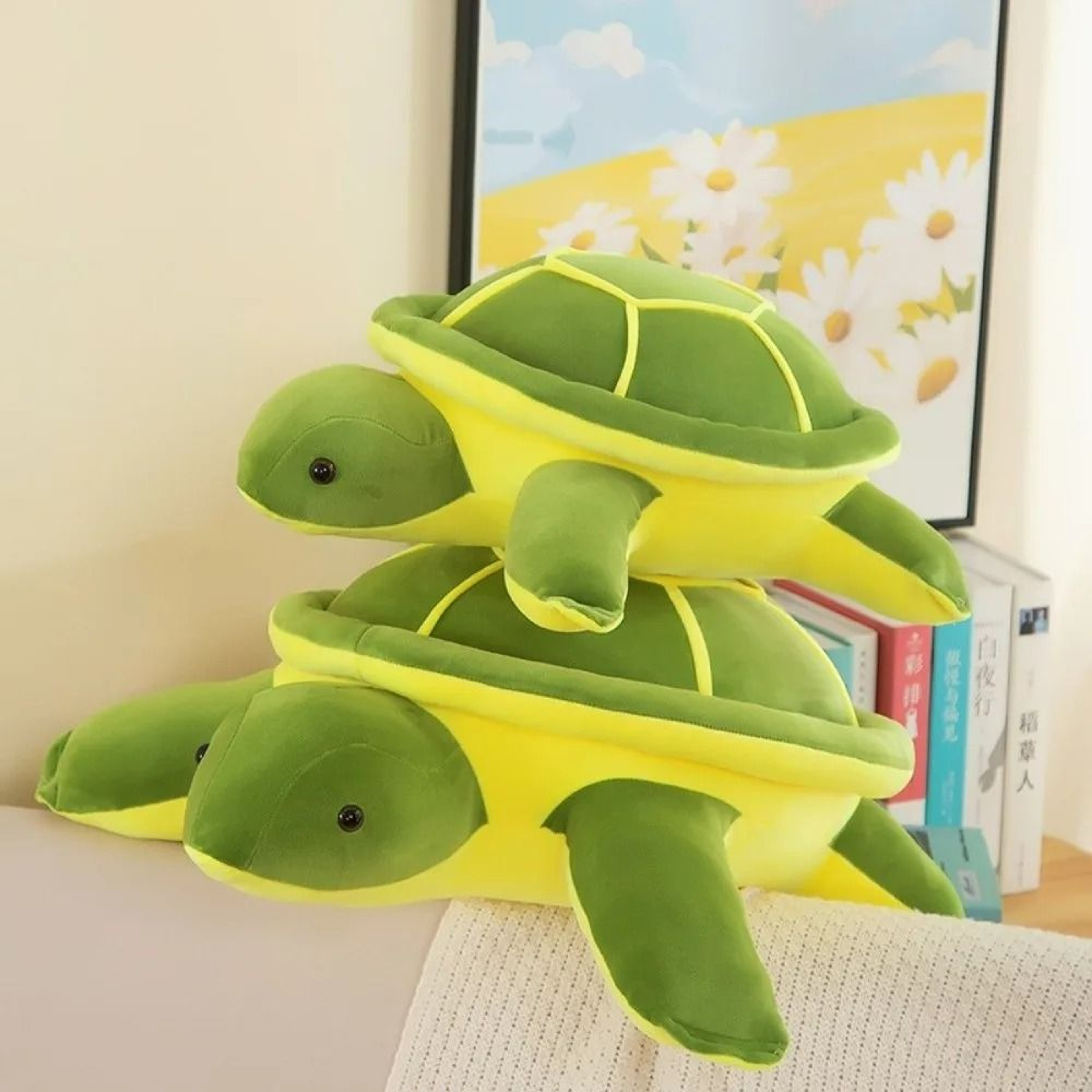 Kawaii Soft Sea Turtle Plush Cushion Pillow 3