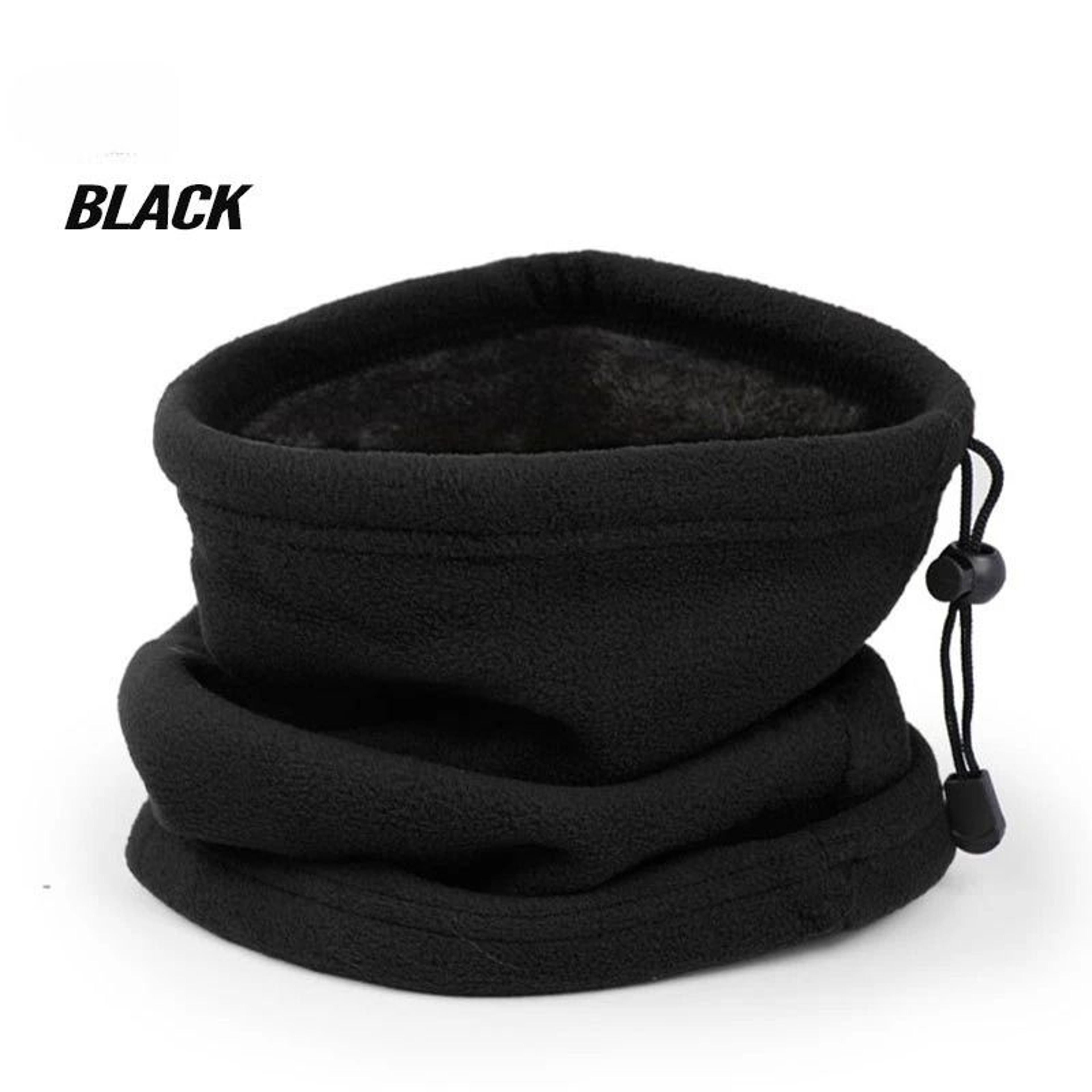 Thick Knitted Fleece Neck Gaiter  Winter Sports Warmer 7