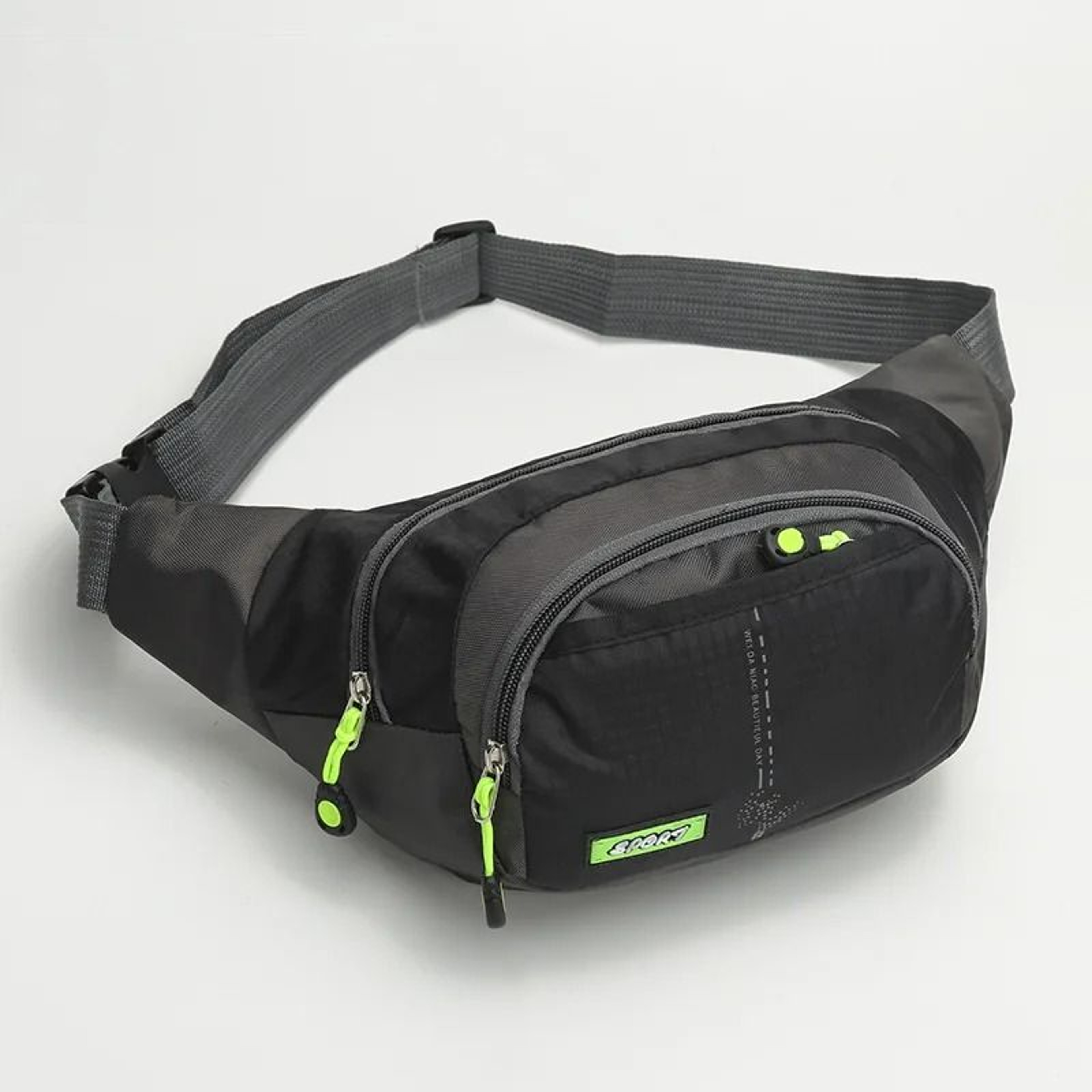 Multifunctional Waterproof Contrast Color Fanny Pack  Crossbody Chest Bag 6
