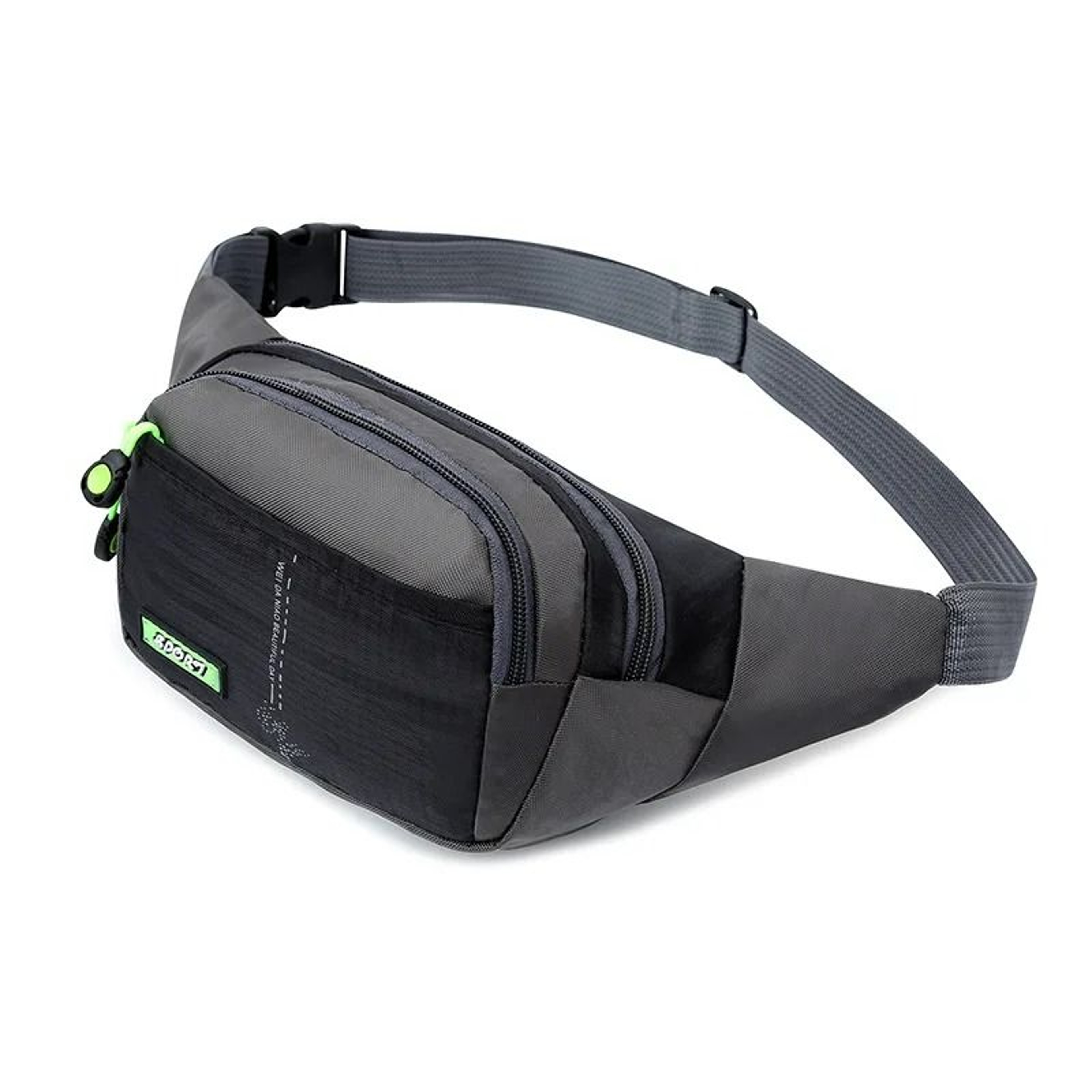 Multifunctional Waterproof Contrast Color Fanny Pack  Crossbody Chest Bag 4