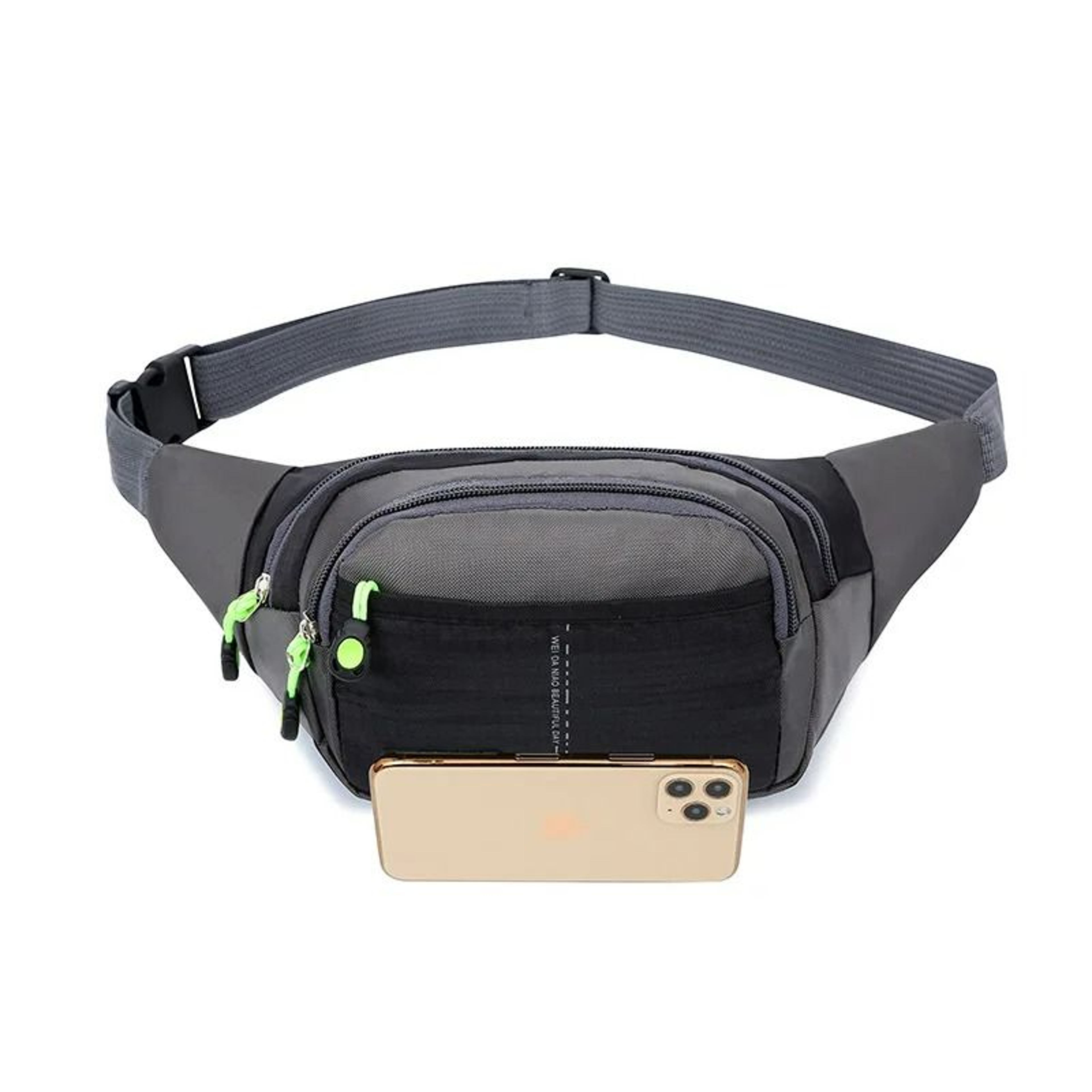 Multifunctional Waterproof Contrast Color Fanny Pack  Crossbody Chest Bag 3