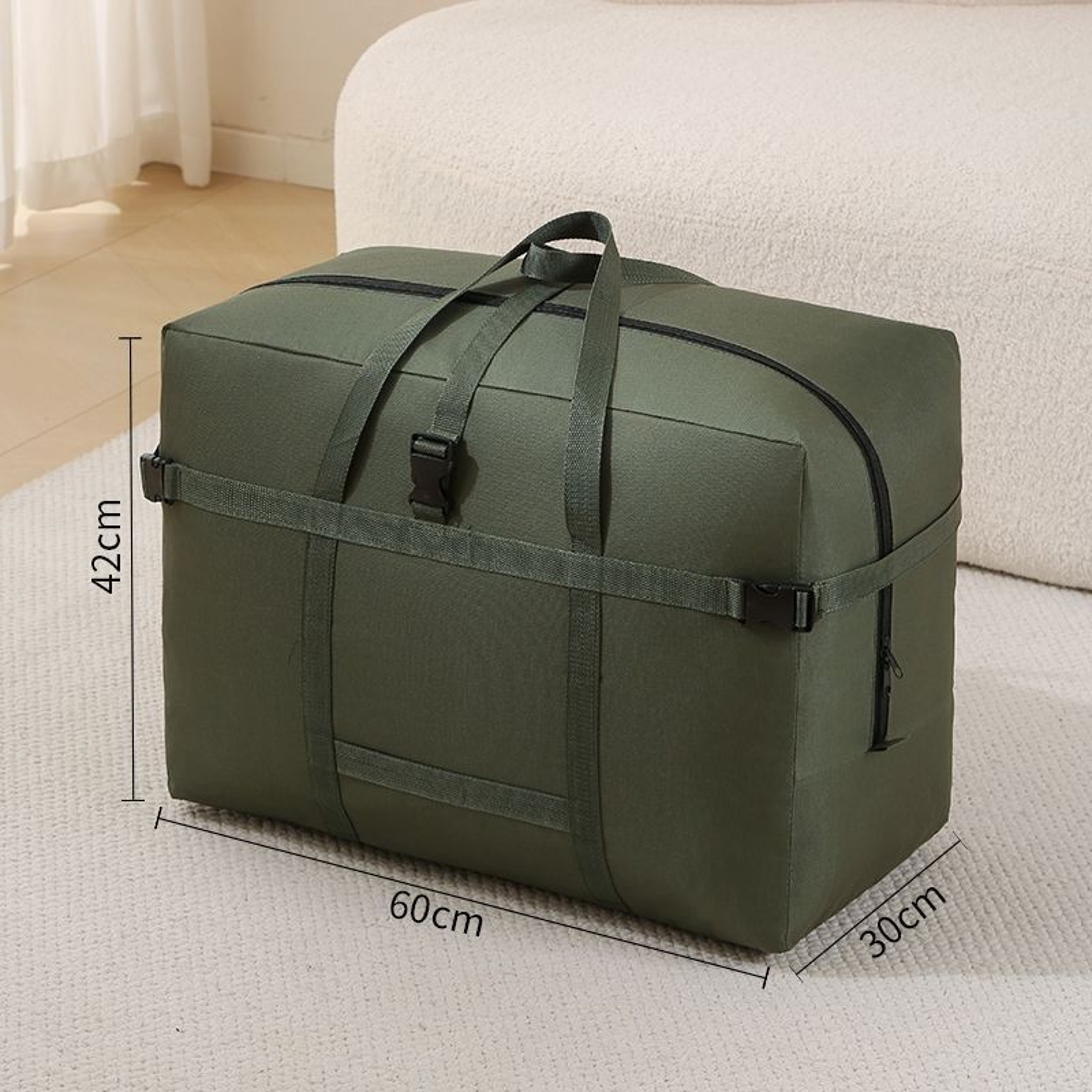 Extra Large Travel Duffel Bag With Trolley Sleeve 13