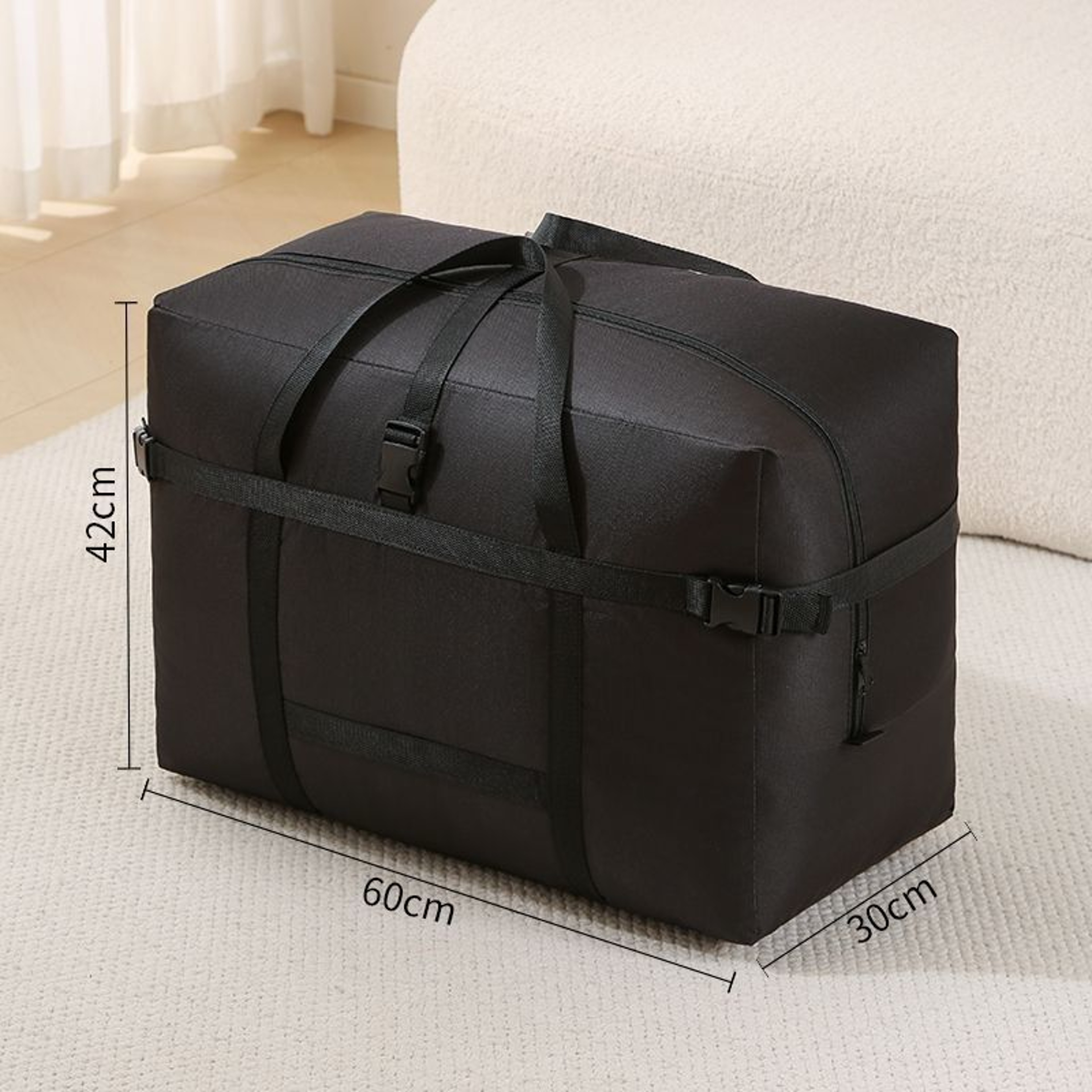 Extra Large Travel Duffel Bag With Trolley Sleeve 14