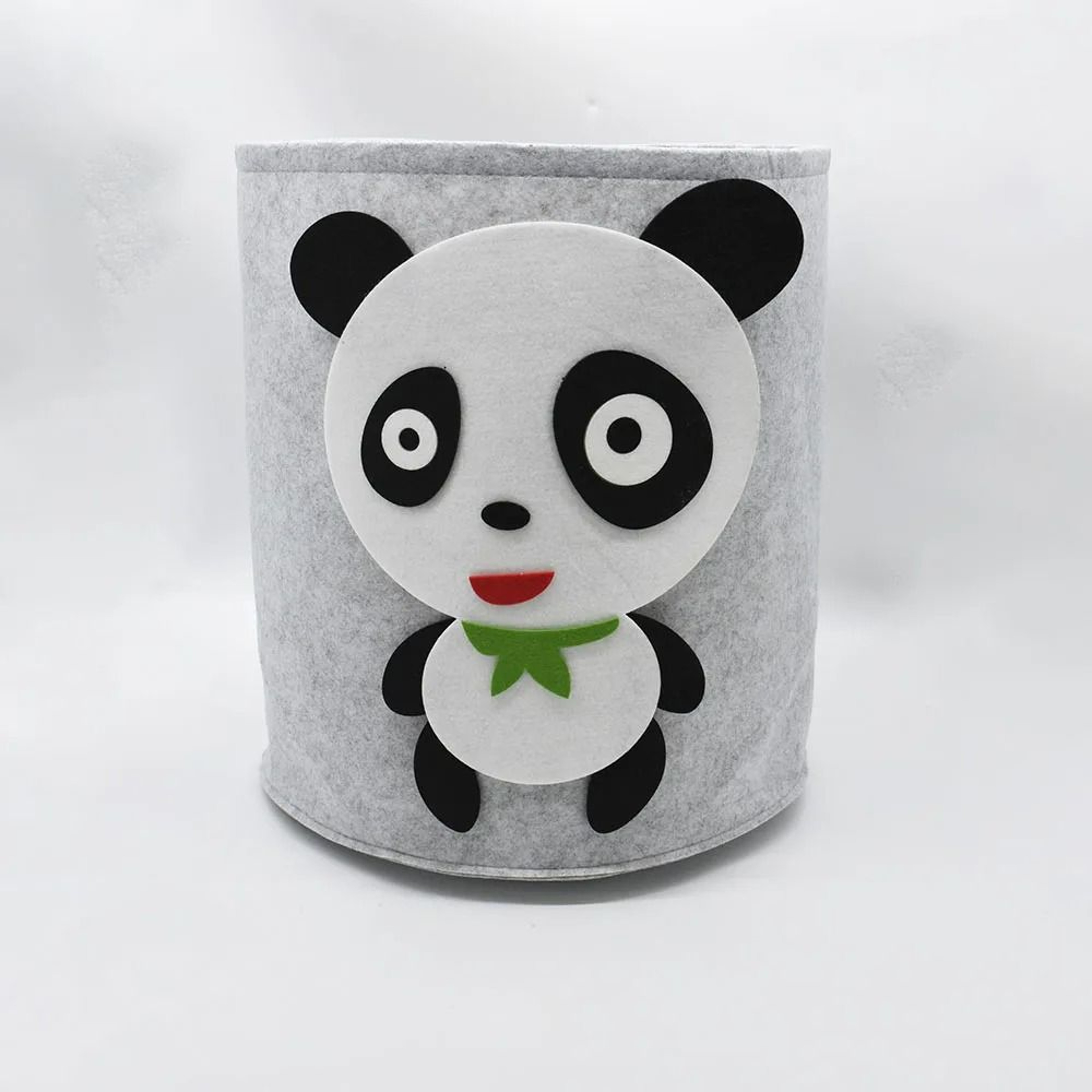 Cute Cartoon Felt Baby Storage Basket Animal Laundry Hamper Toy Organizer 10