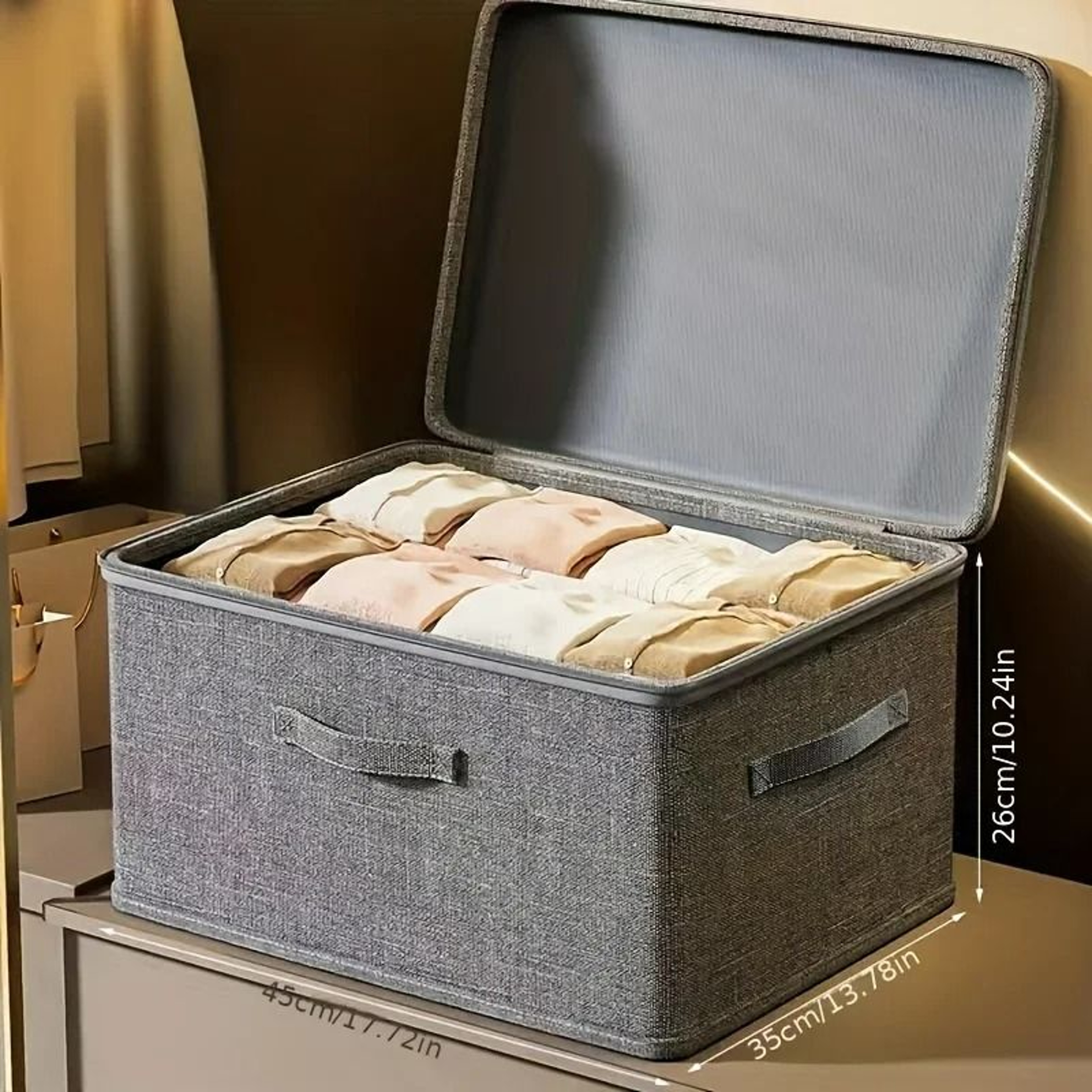 Stackable Waterproof Storage Box With Lid Multipurpose Household Organizer Container 3