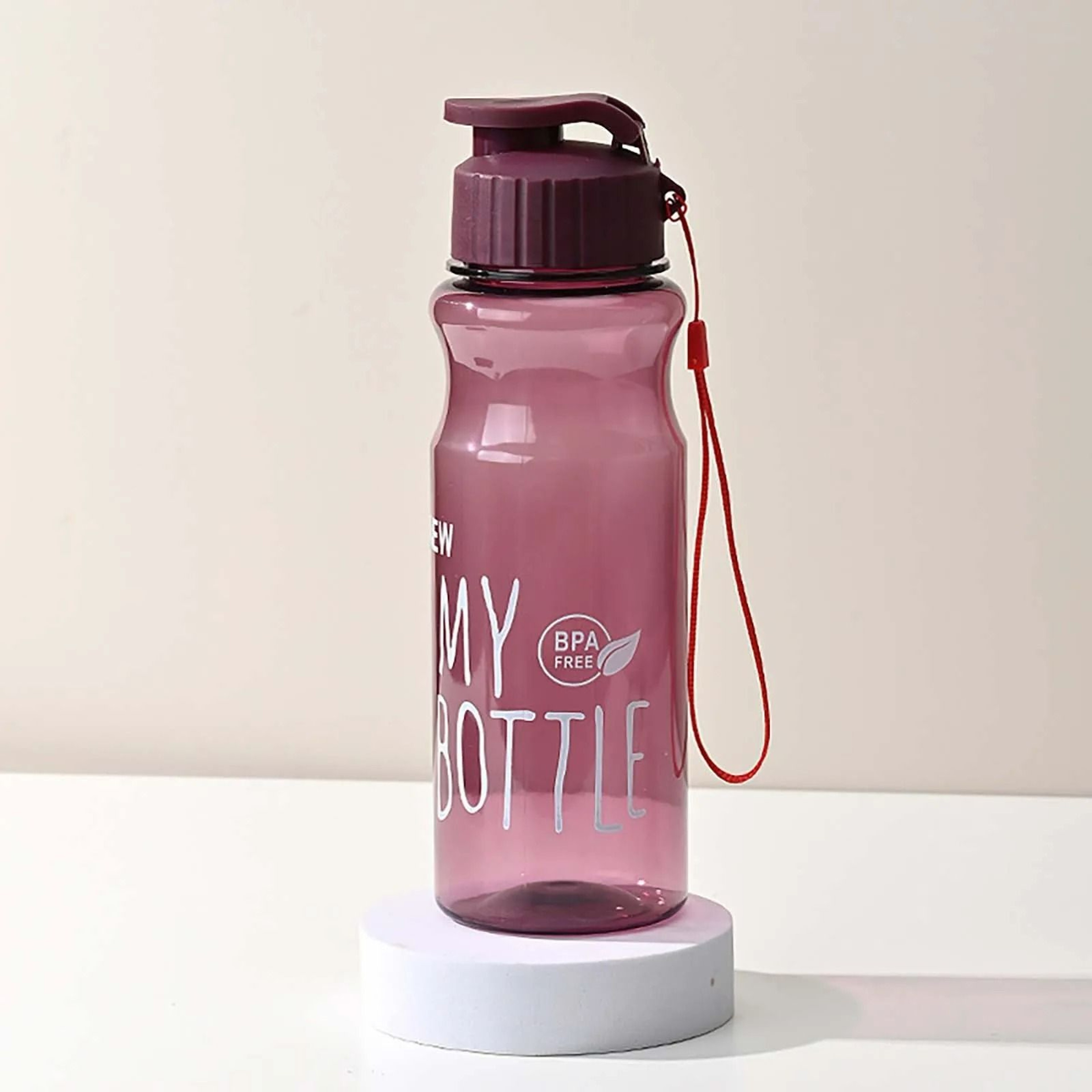 Large Capacity Sports Water Bottle With Lanyard Leakproof 22 Oz Portable Drink Cup 11