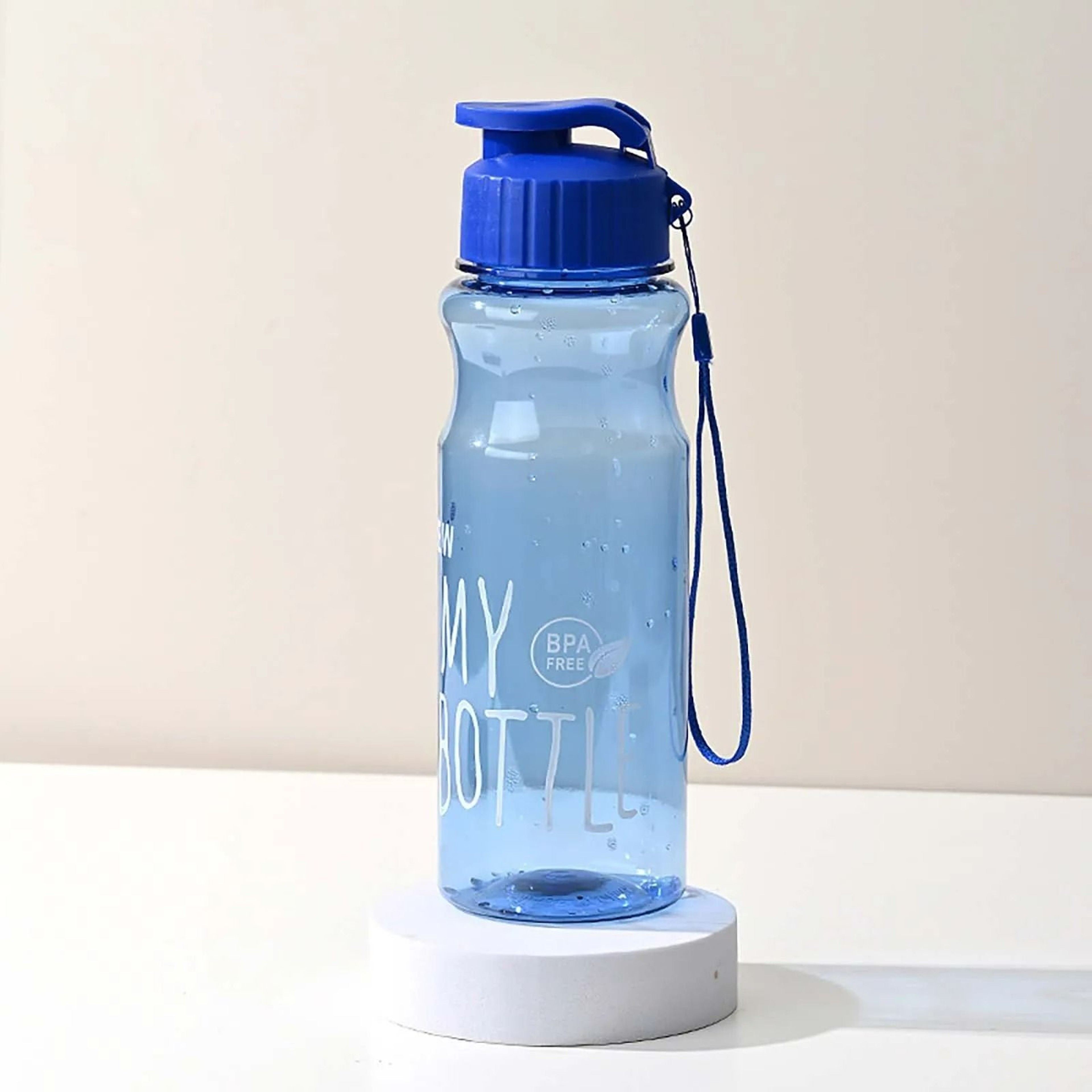 Large Capacity Sports Water Bottle With Lanyard Leakproof 22 Oz Portable Drink Cup 9