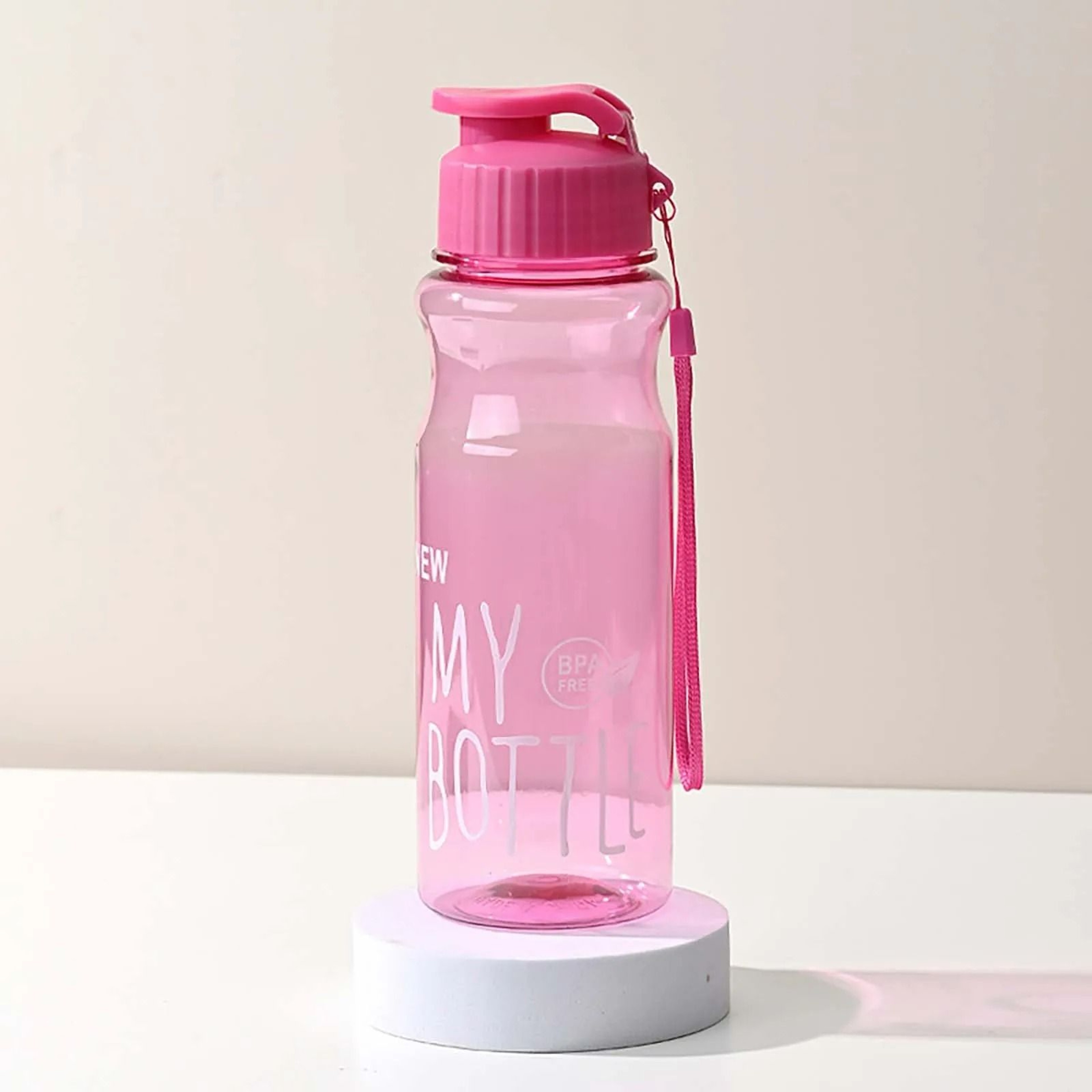 Large Capacity Sports Water Bottle With Lanyard Leakproof 22 Oz Portable Drink Cup 15