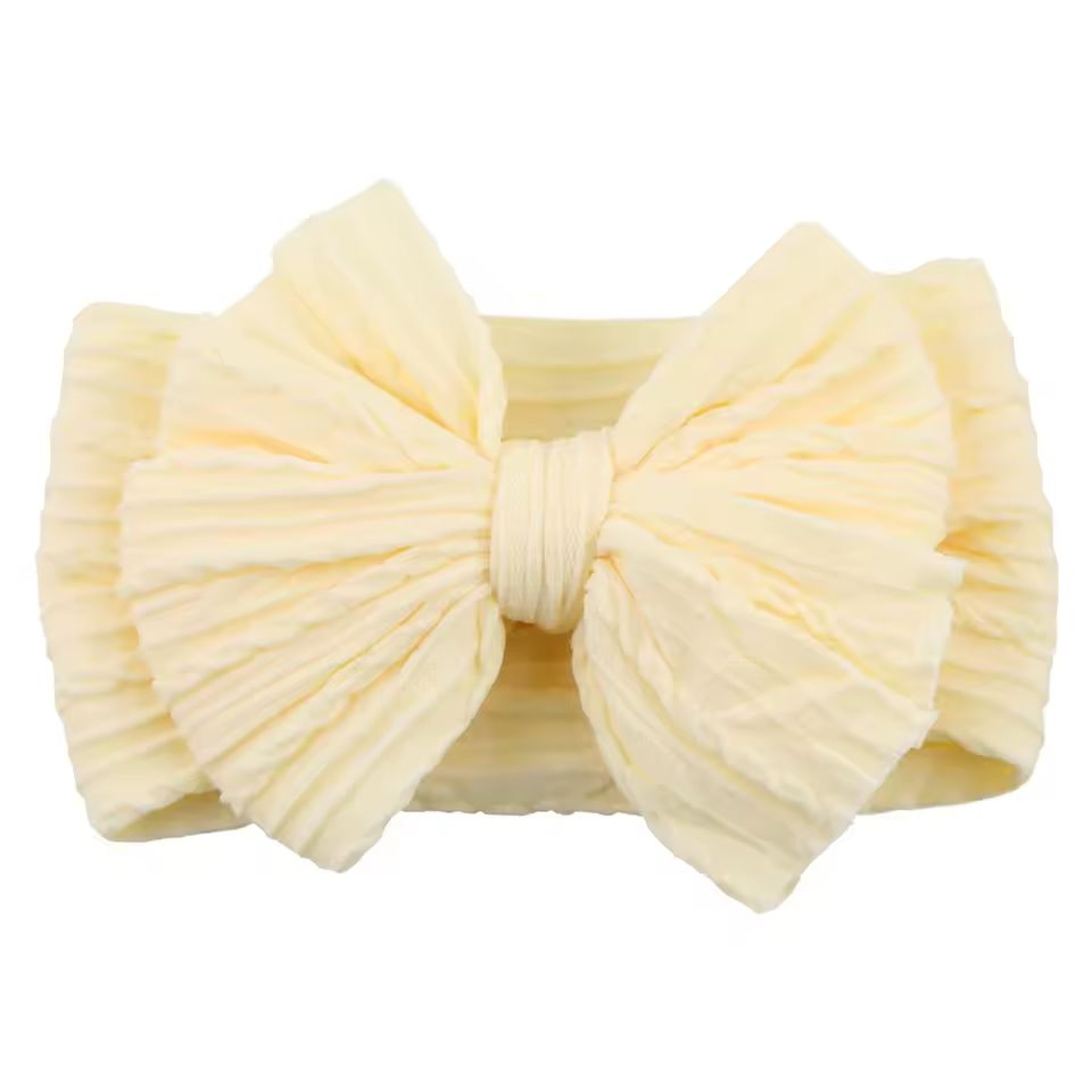 Soft Nylon Baby Headbands With Bow  Stretchy Newborn  Infant Hair Accessories For Girls And Boys 8