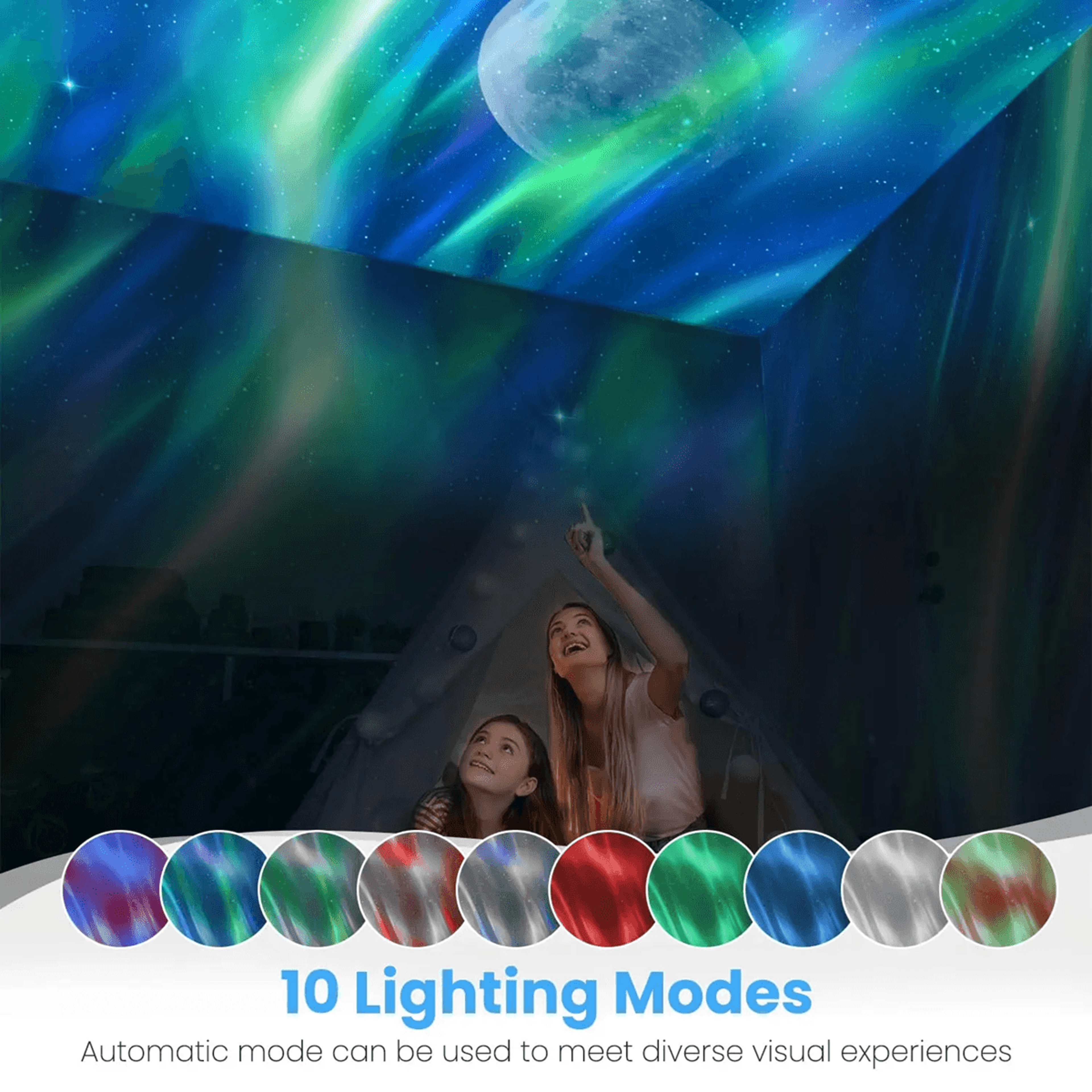 Galaxy Projector Night Light For Kids And Adults With Planetarium Sky Effect 1