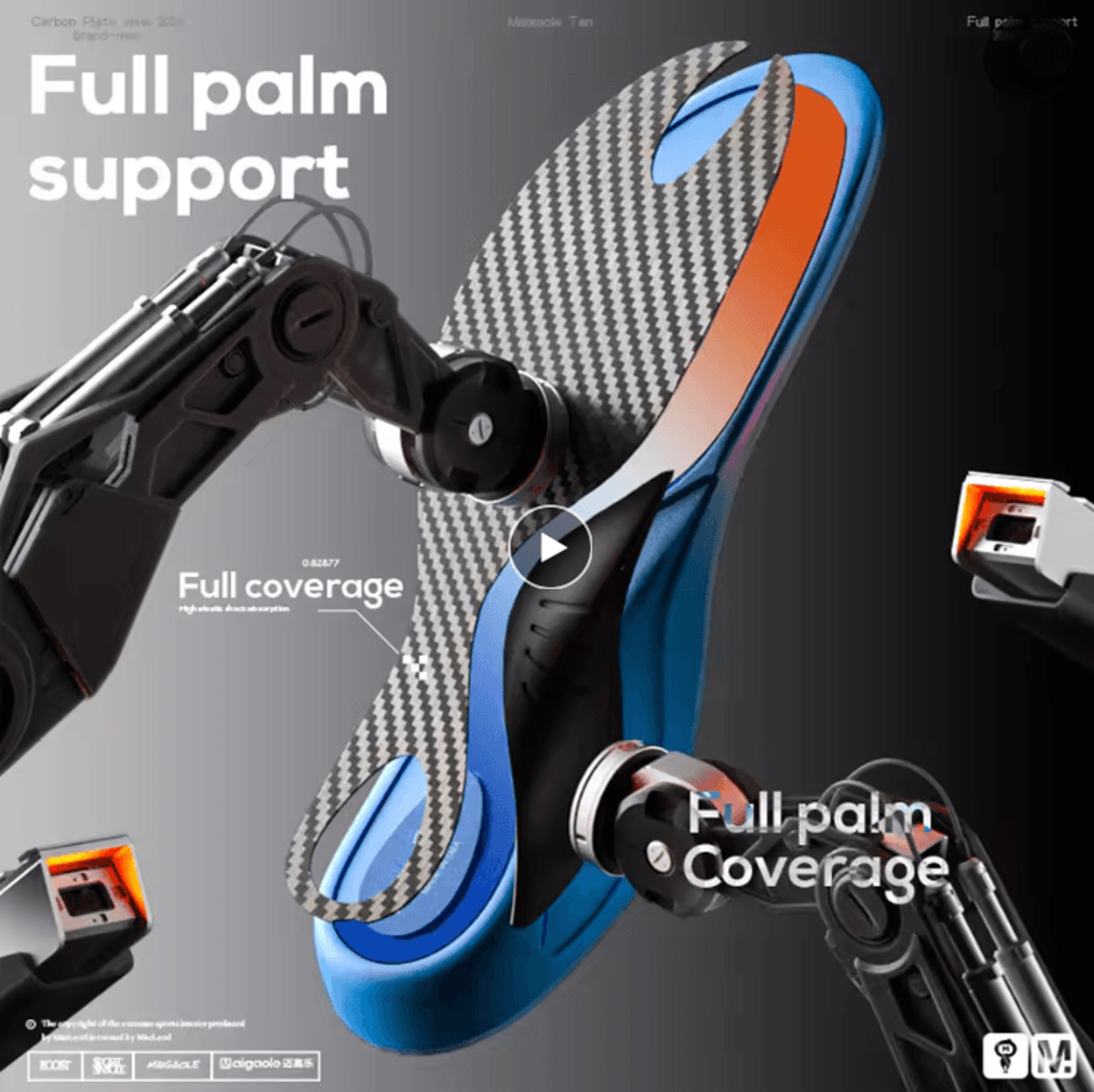 Mcgola Carbon Fiber Basketball Insoles With Arch Support And High Rebound 0