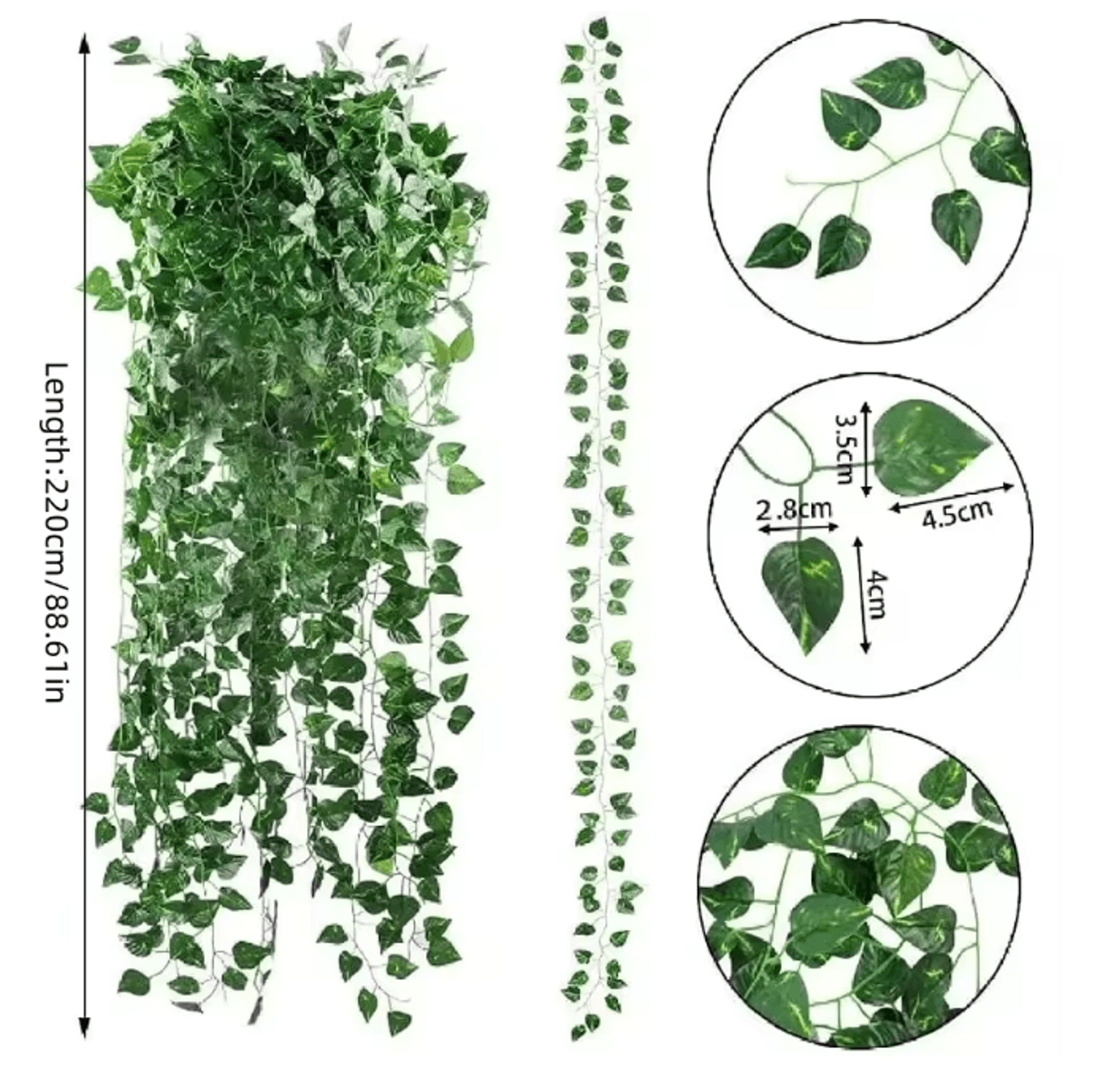 EverLeaf Artificial Ivy Garland Greenery Vine Decor 3