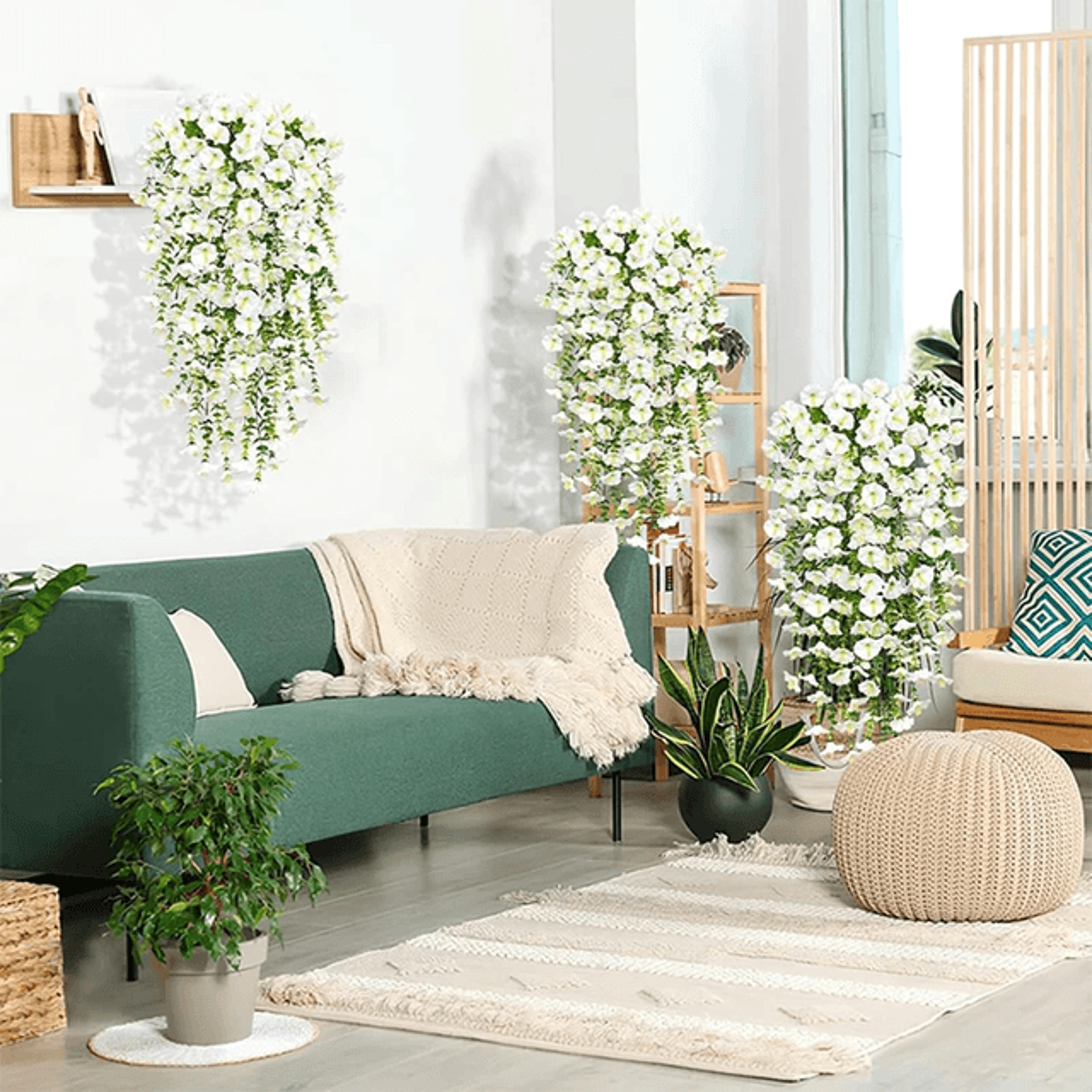 EverBloom Morning Glory Hanging Vine Decor 2