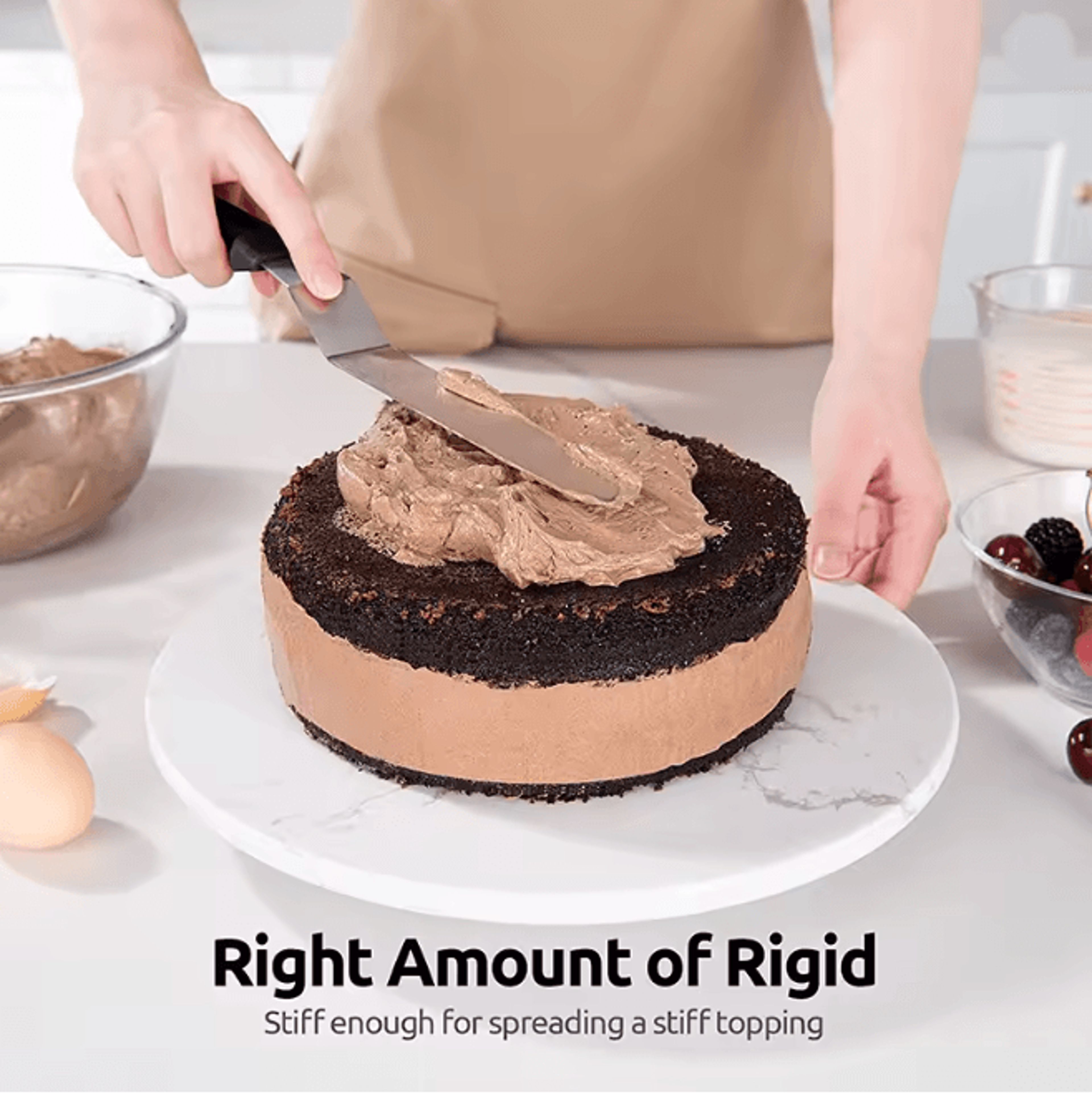 Stainless Steel Cake Offset Spatula 3