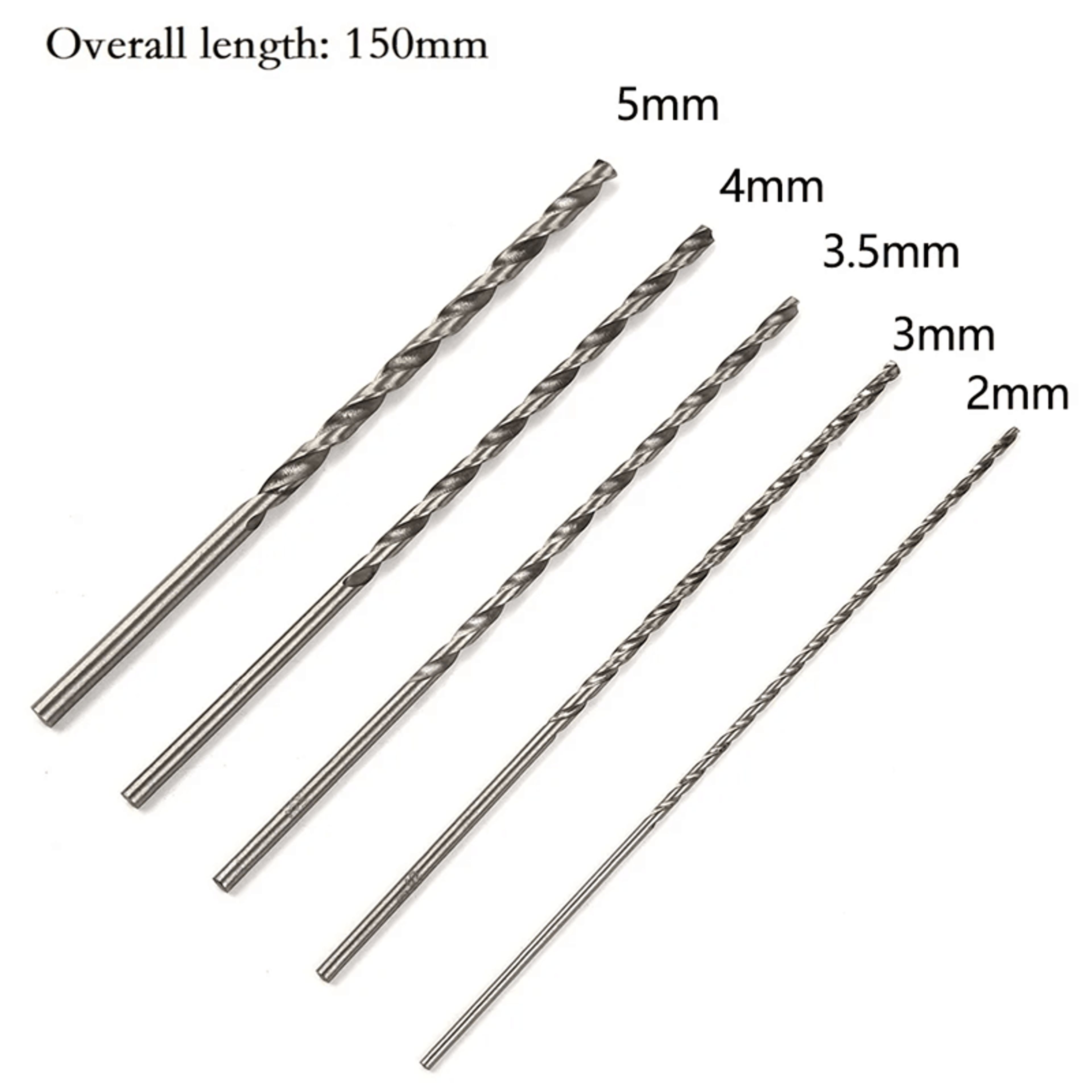 ProReach Extra Long HSS Drill Bit Set 3