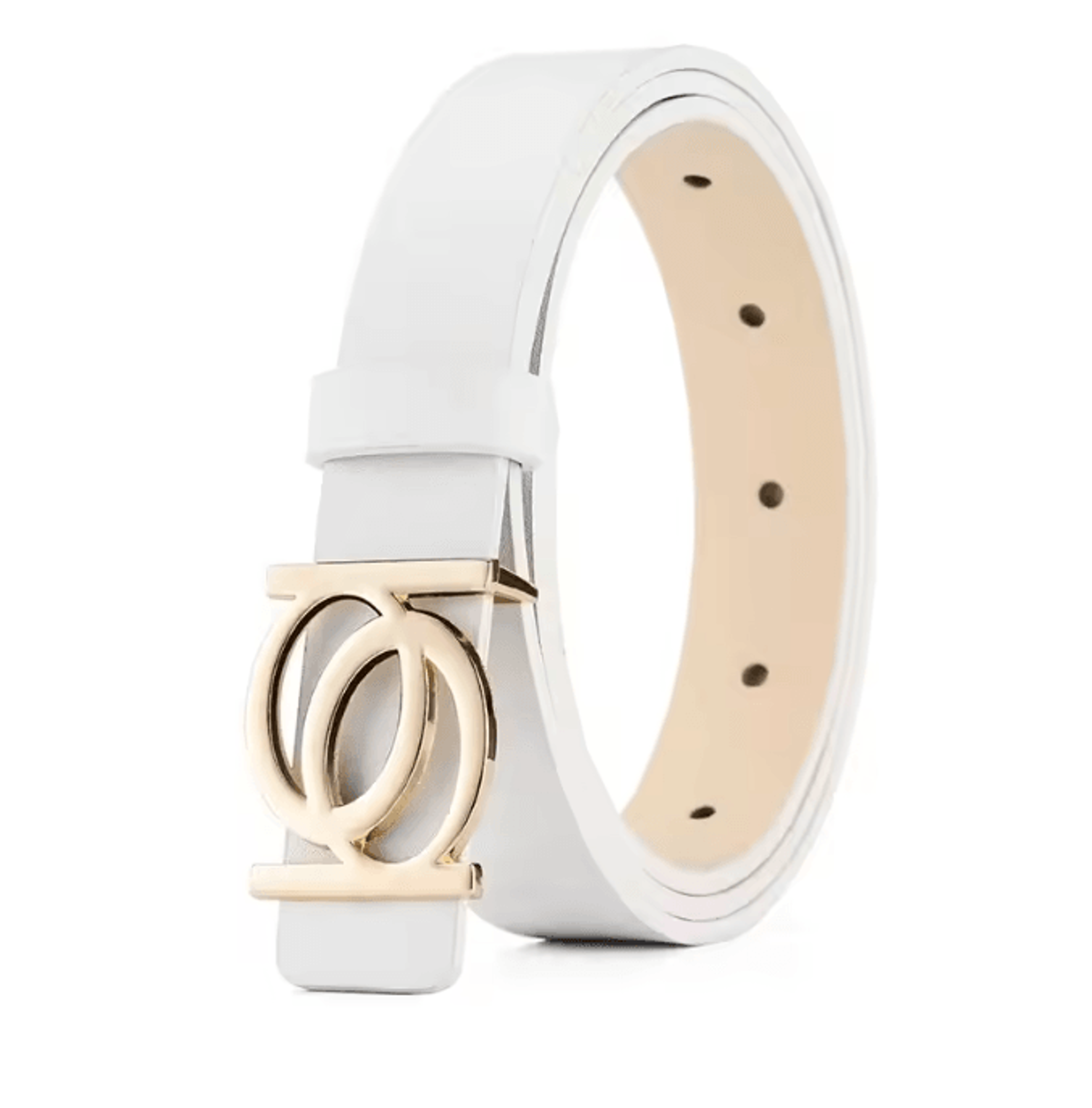 Womens Classic PU Leather Belt 5