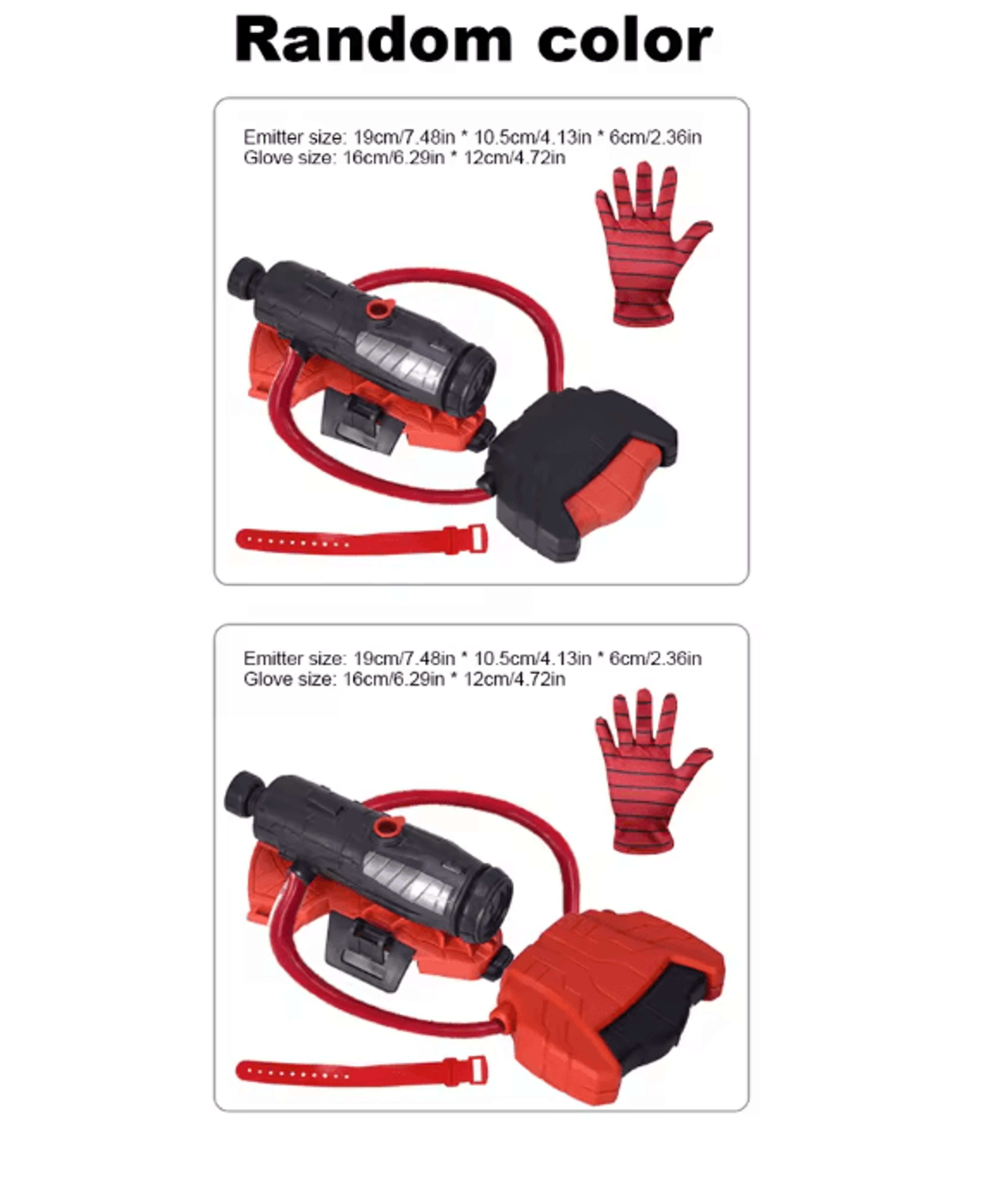 Spider Web Wrist Water Sprayer Toy 3
