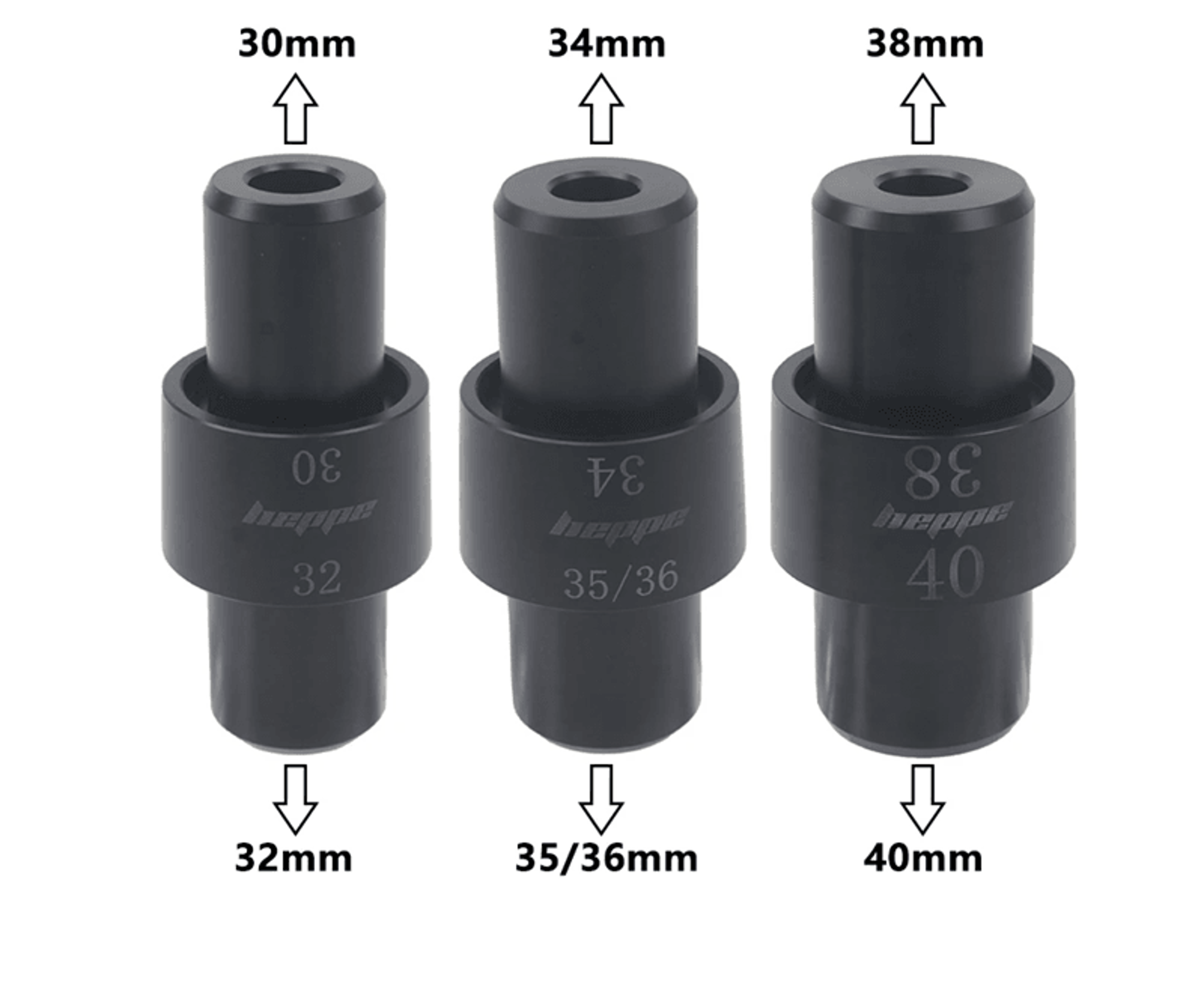 HEPPE Bike Fork Seal Installation Tool Dual Head Precision Fit 2