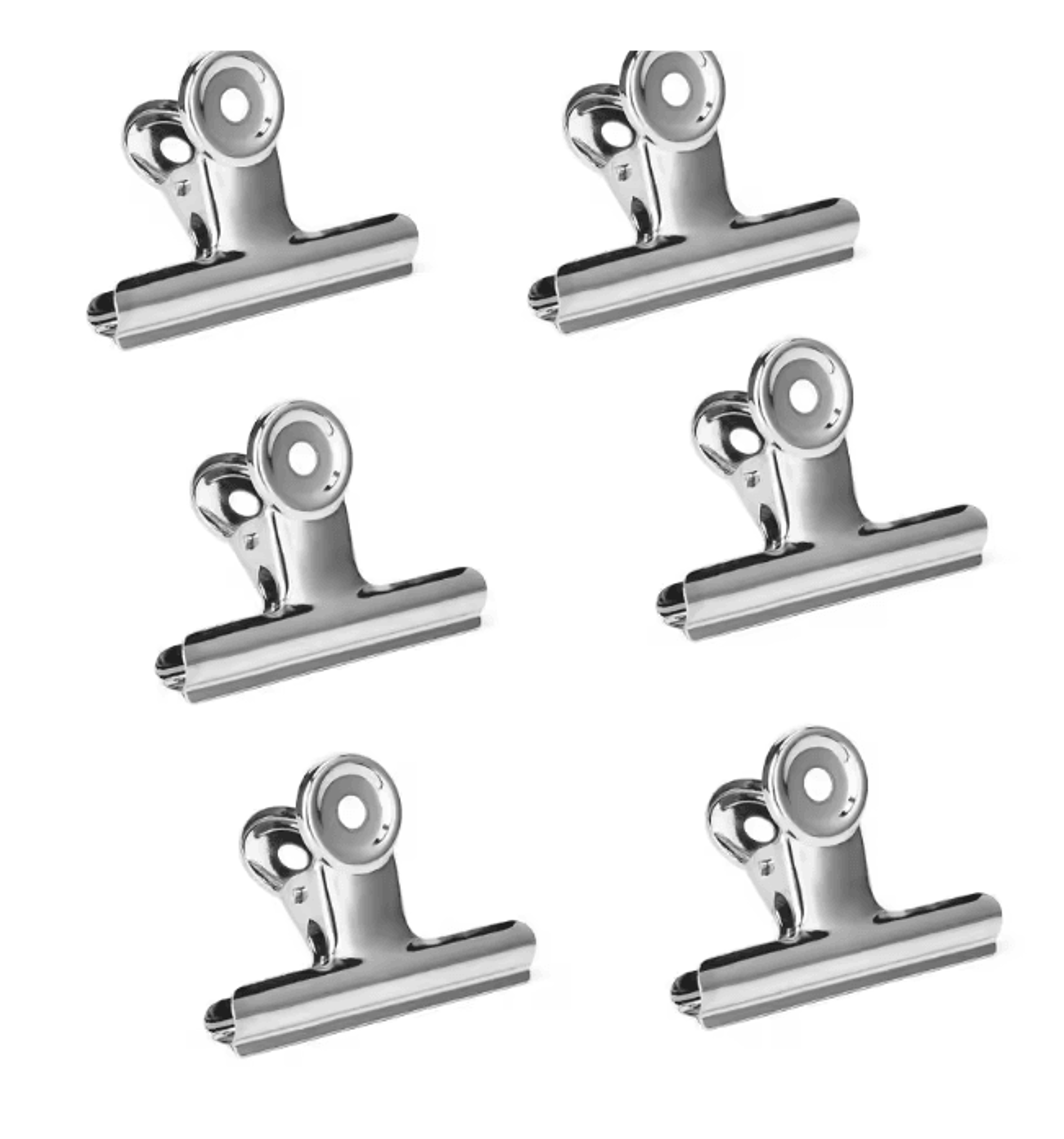 Nail Fixing Clips Set For Fiber Extension Shaping Stainless Steel 6 Piece 5
