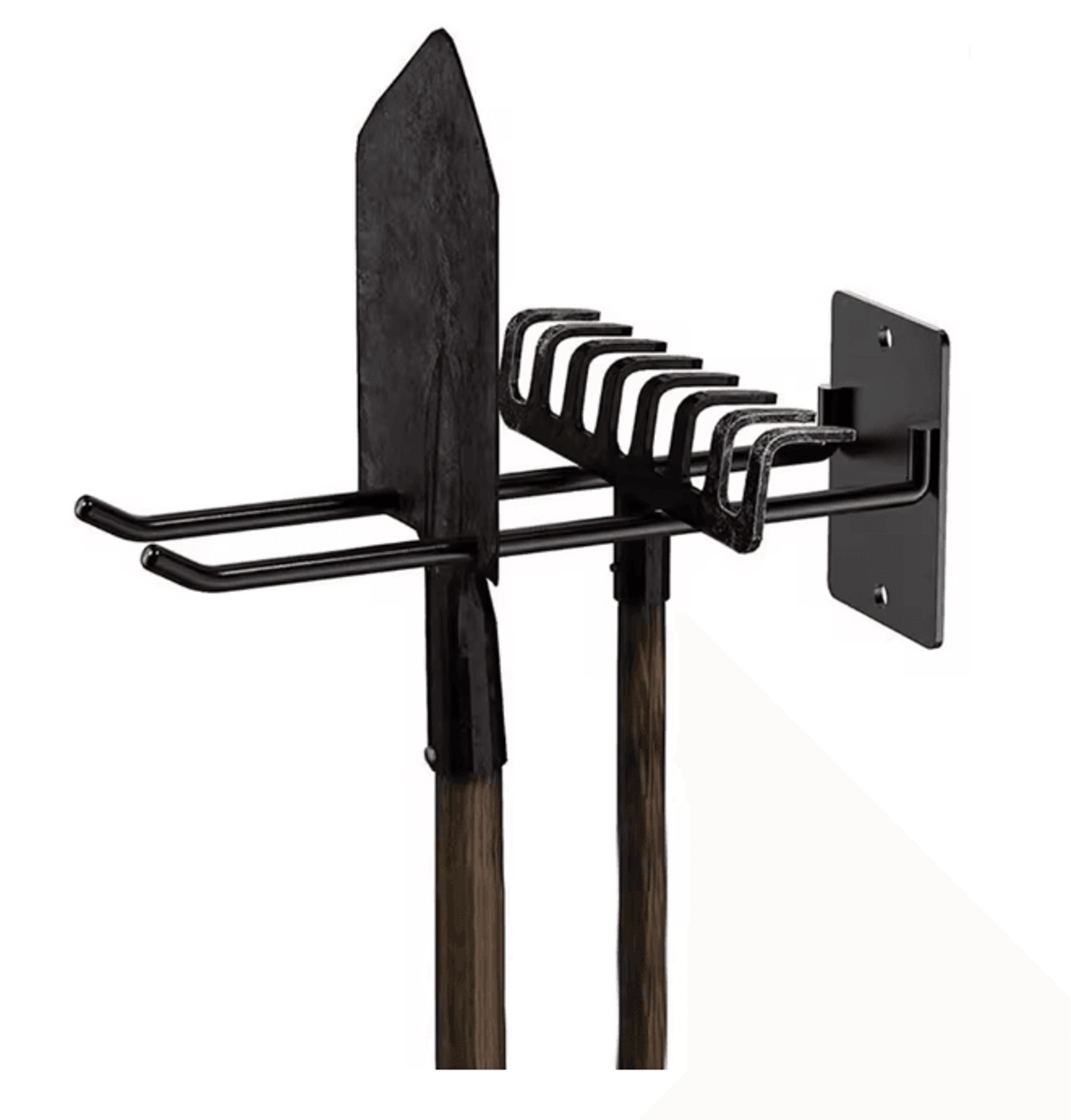 Wall Mounted Tool Storage Hooks Multi Purpose Garage Organizer System 2