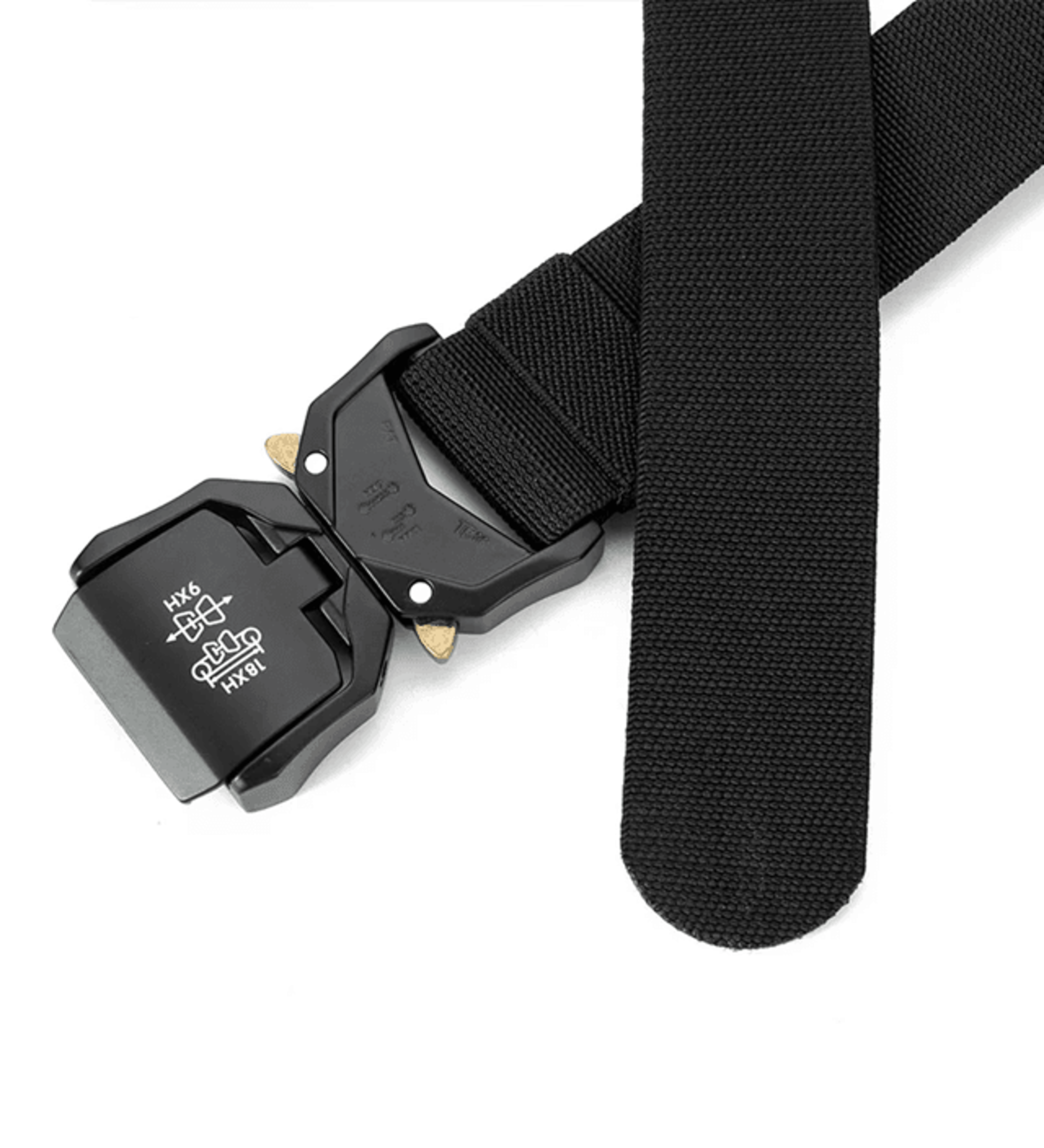 Mens Outdoor Elastic Work Belt Quick Release Buckle 1