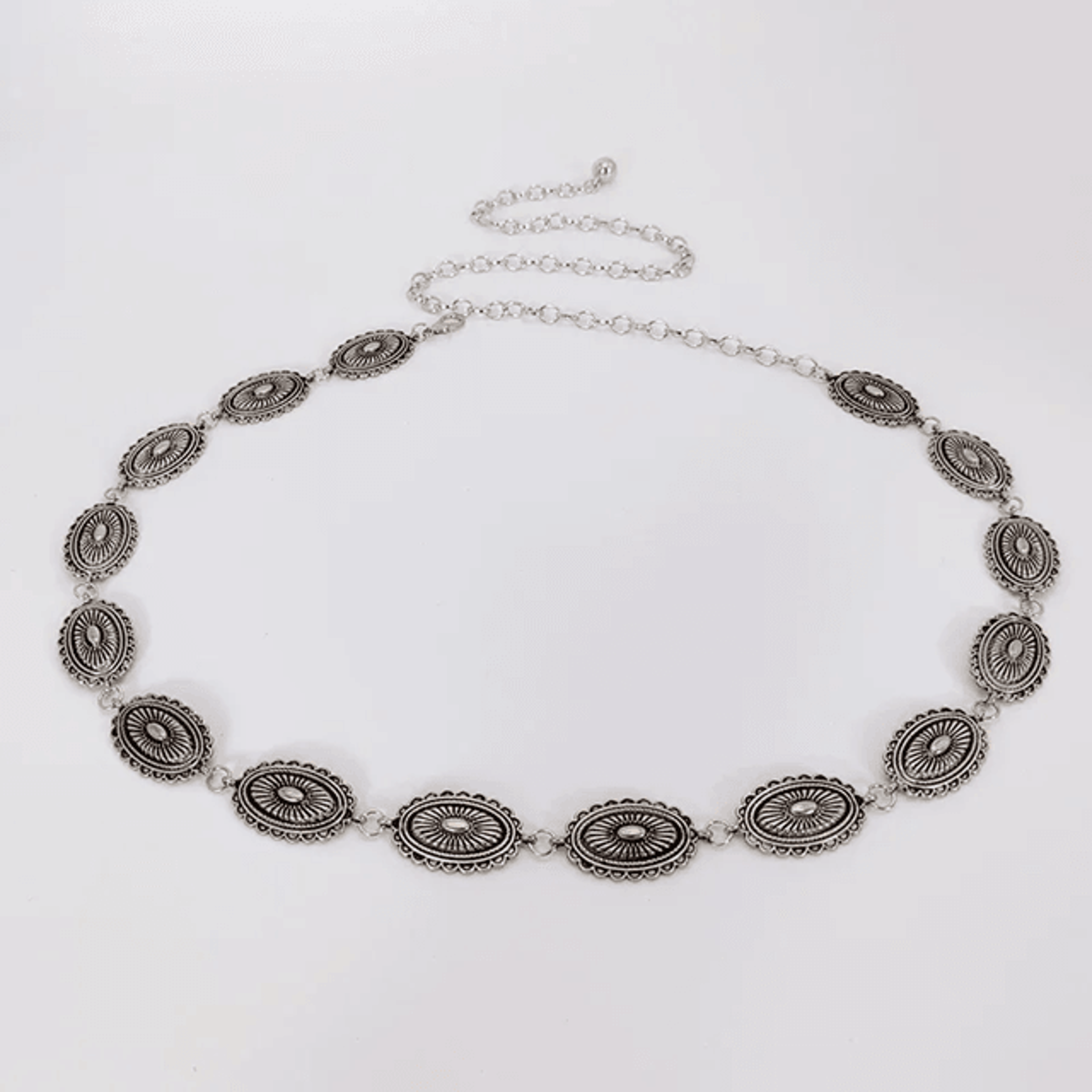 Bohemian Ethnic Metal Waist Chain Belt For Dresses 1