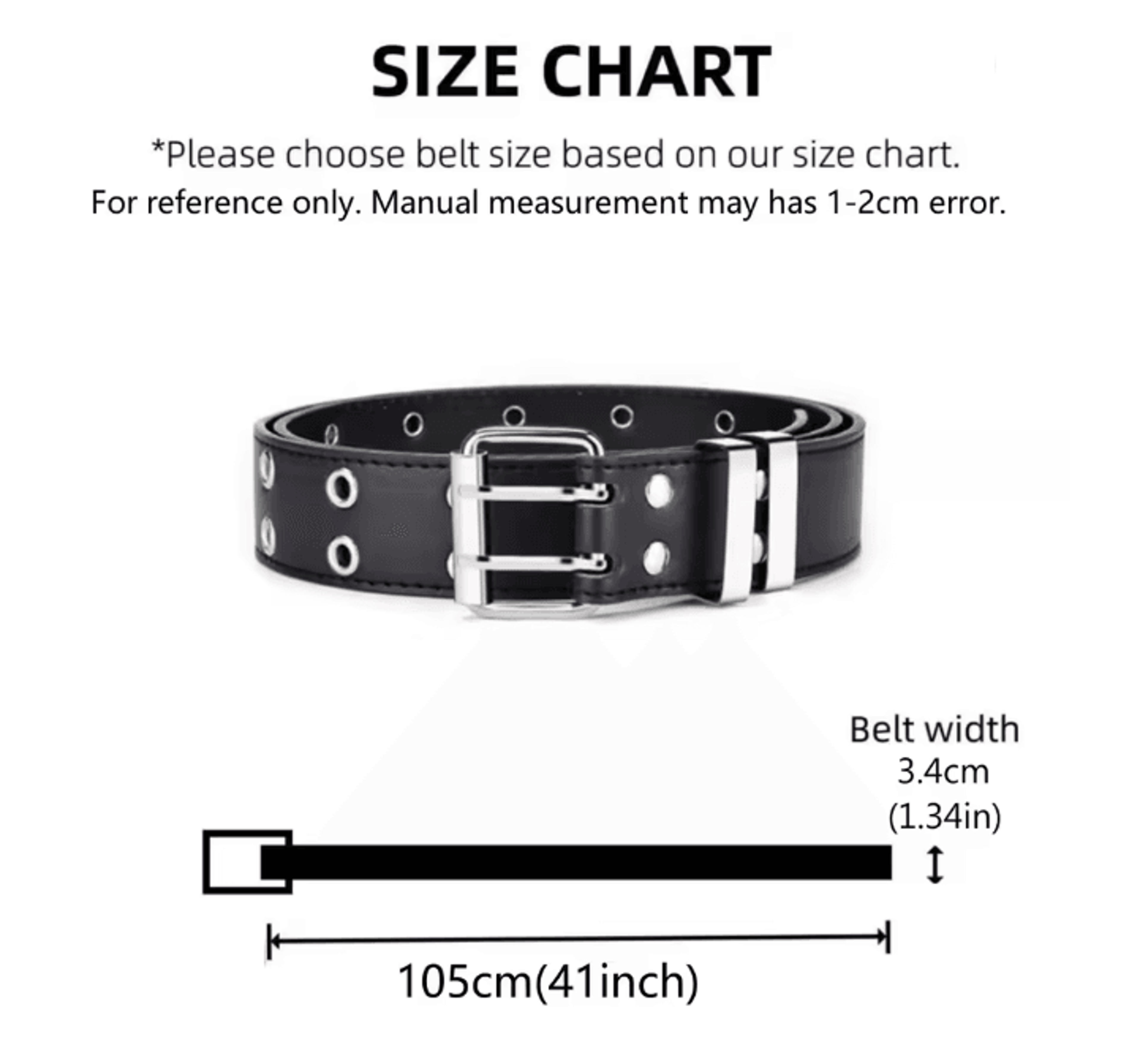 Womens Decorative Alloy Chain Belt With Pin Buckle Retro Style 2