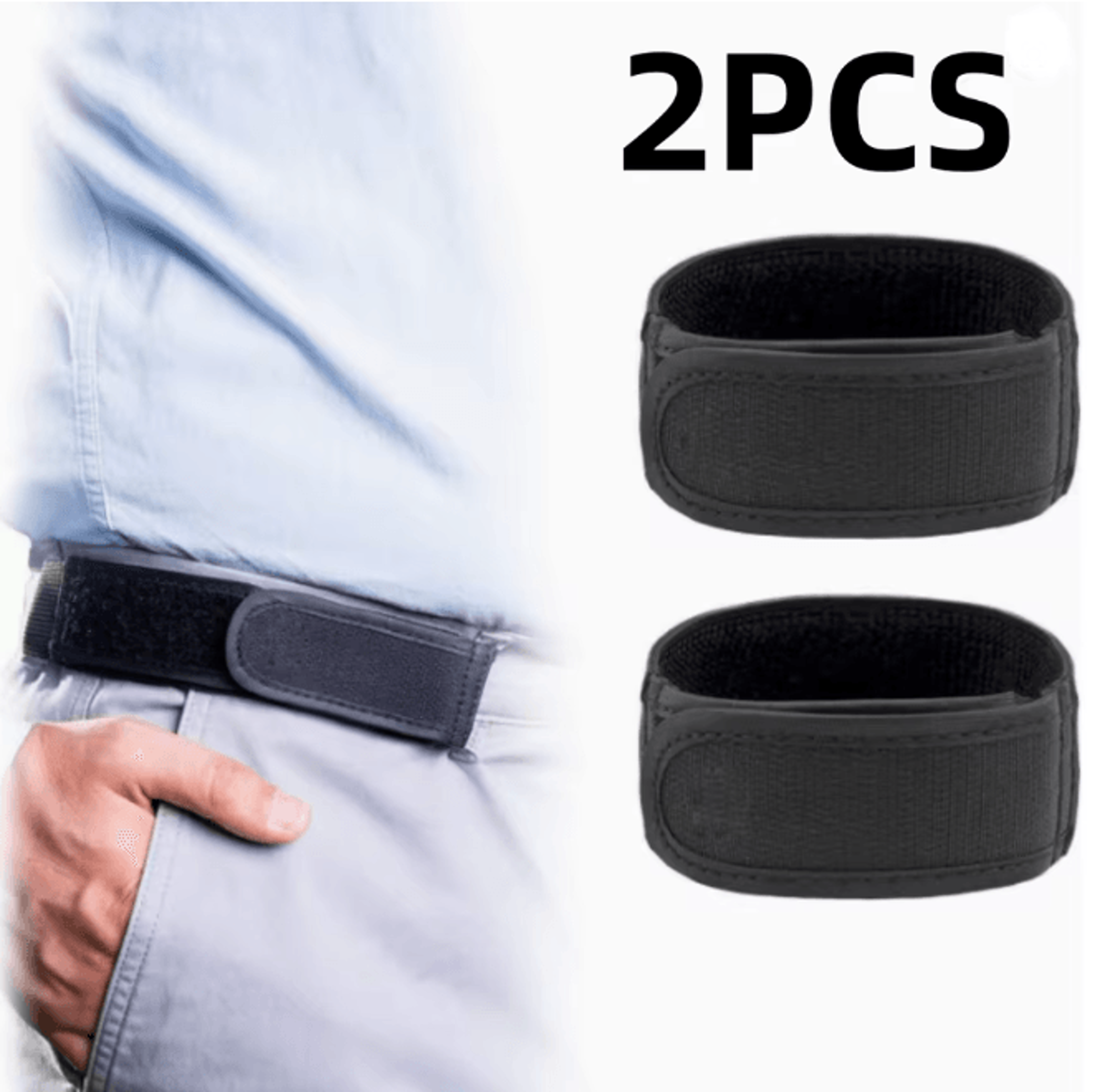 FlexEase Buckle Free Elastic Belt Ultra Soft No Buckle Comfort Waist Belt 5