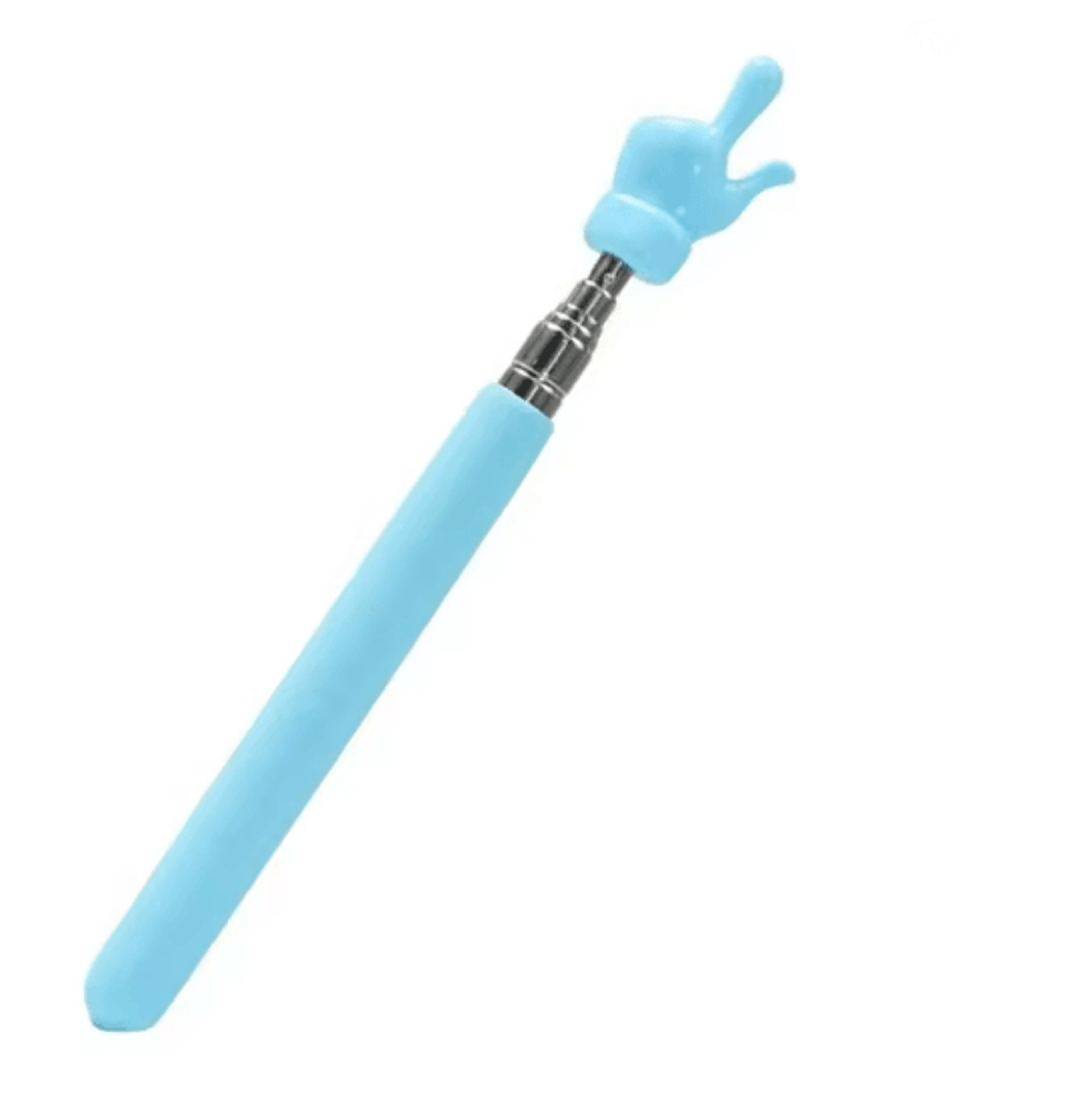 Telescopic Teaching Pointer Stainless Steel Finger Reading Stick 2