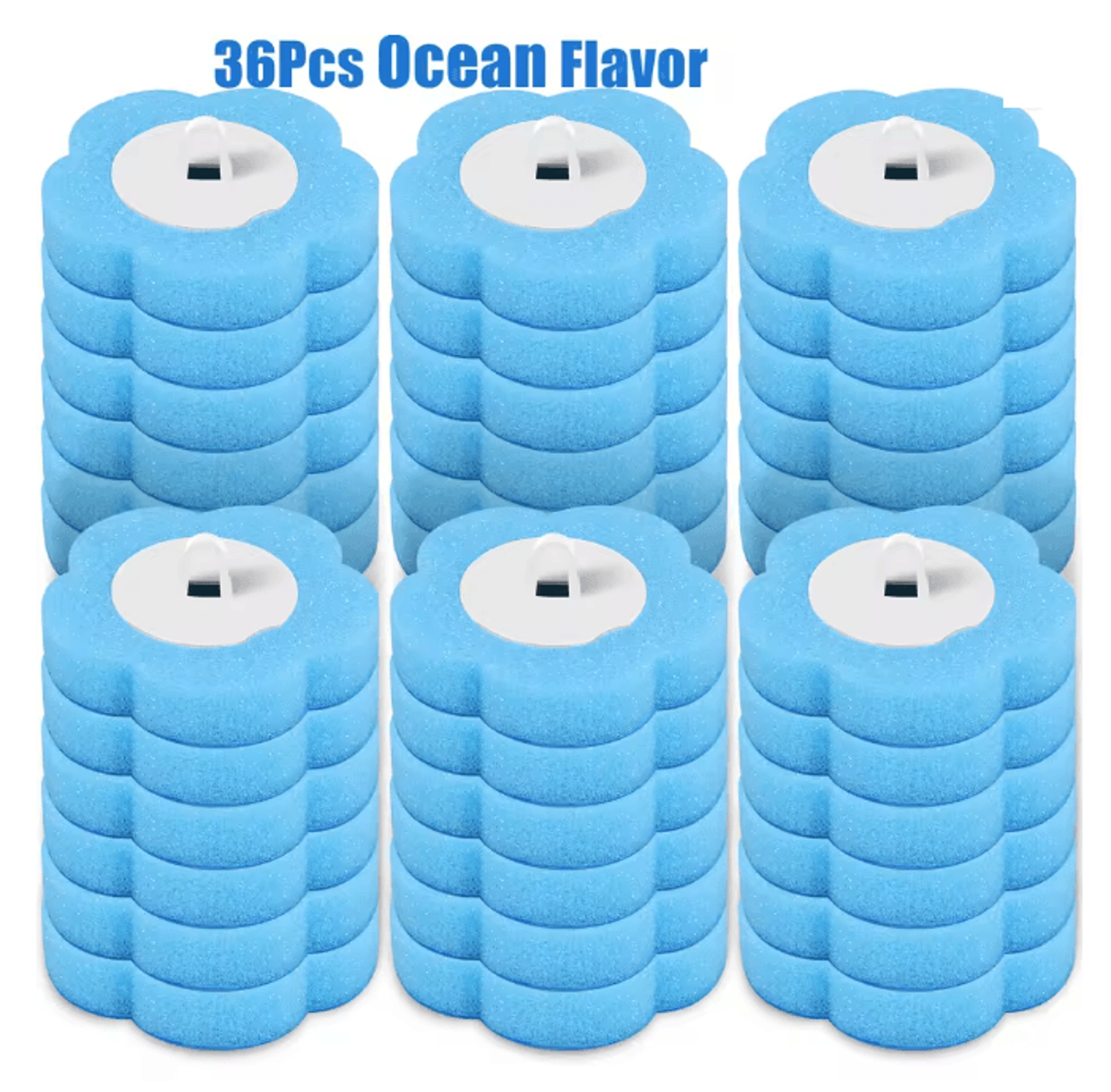 CleanEase Disposable Toilet Brush Cleaner Long Handle Bathroom Cleaning Kit 7