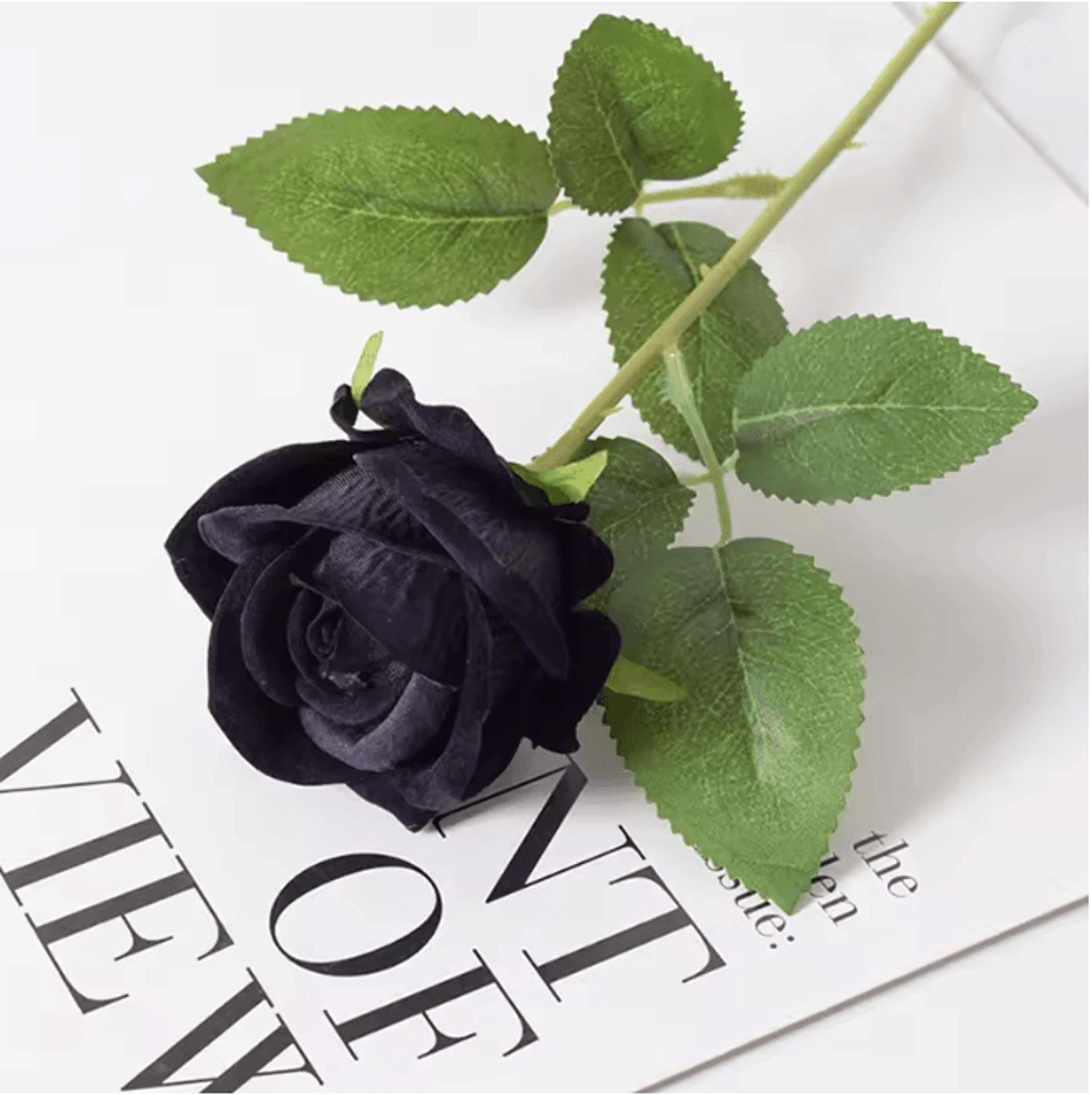 Long Stem Red Rose Artificial Flowers For Wedding And Home Decor 13