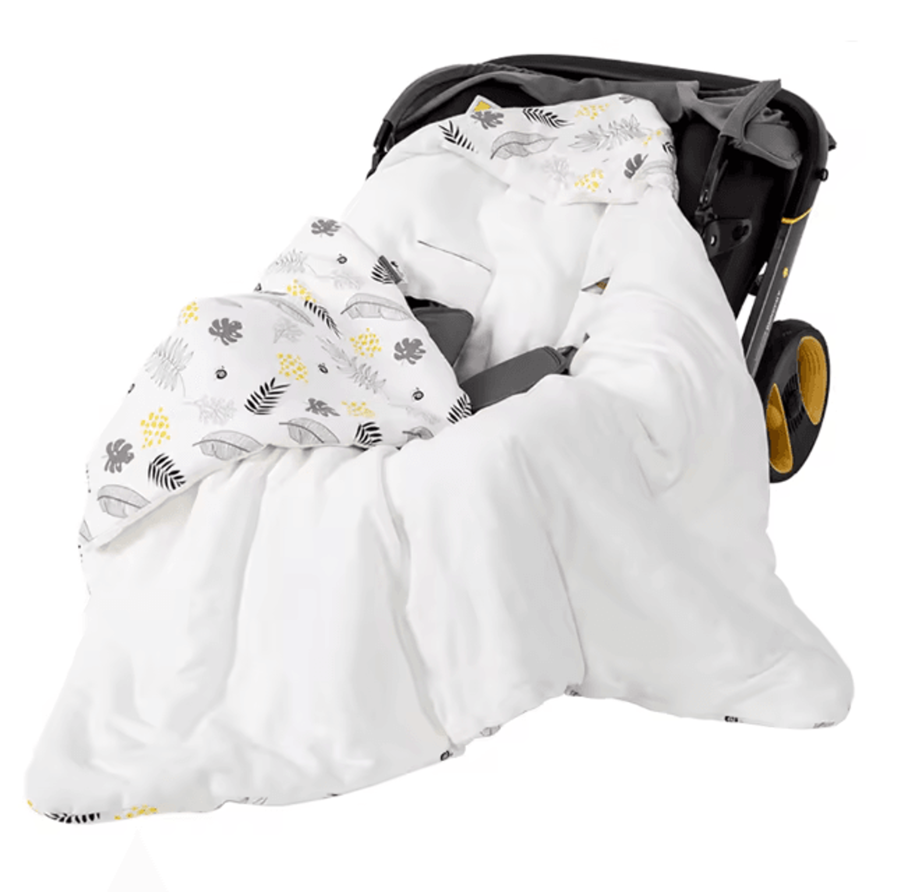 WindCocoon Hooded Baby Wrap Blanket Newborn Car Seat Envelope 3