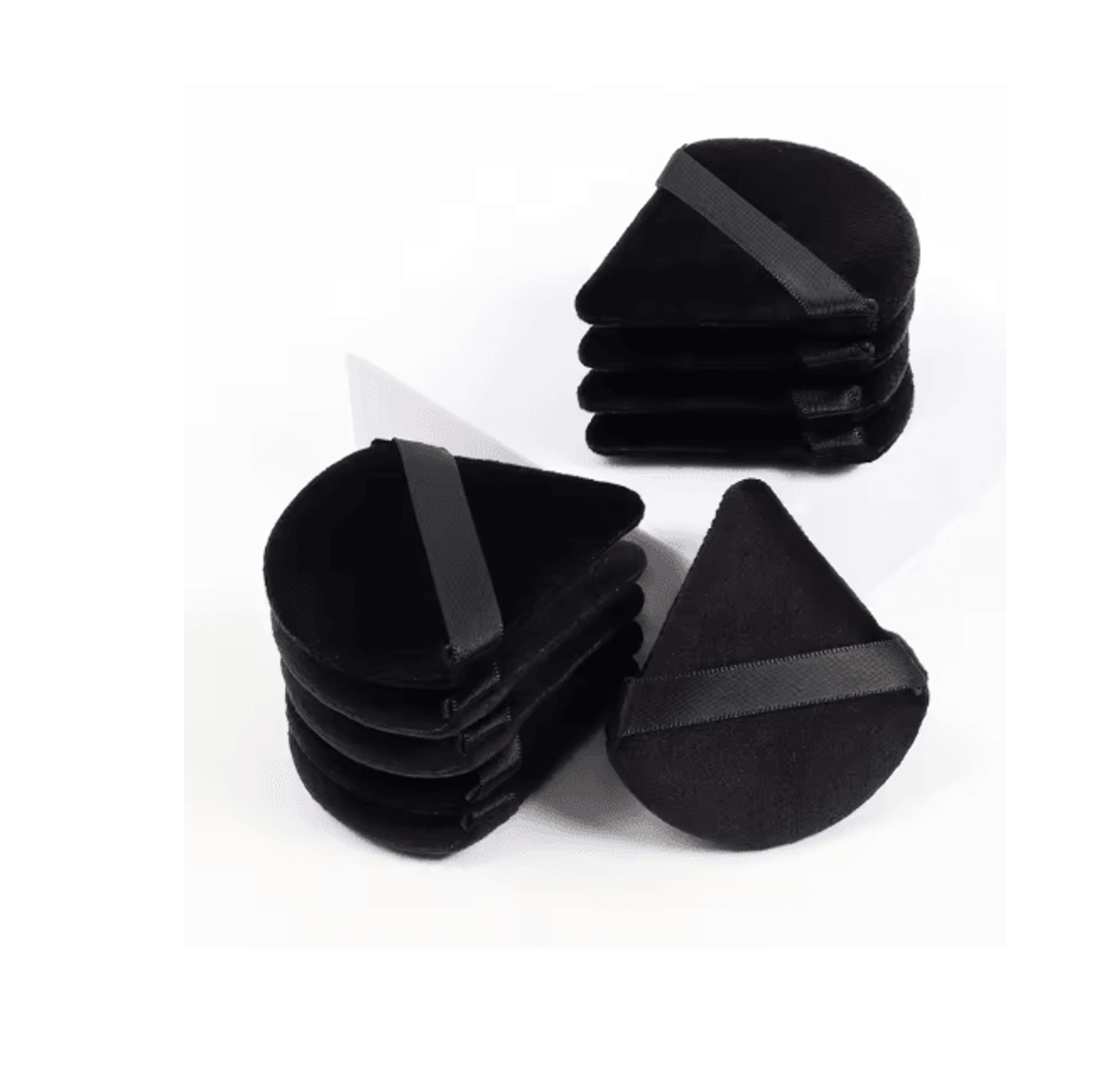 VelvetBlend Black Triangle Powder Puff Makeup Sponge 4