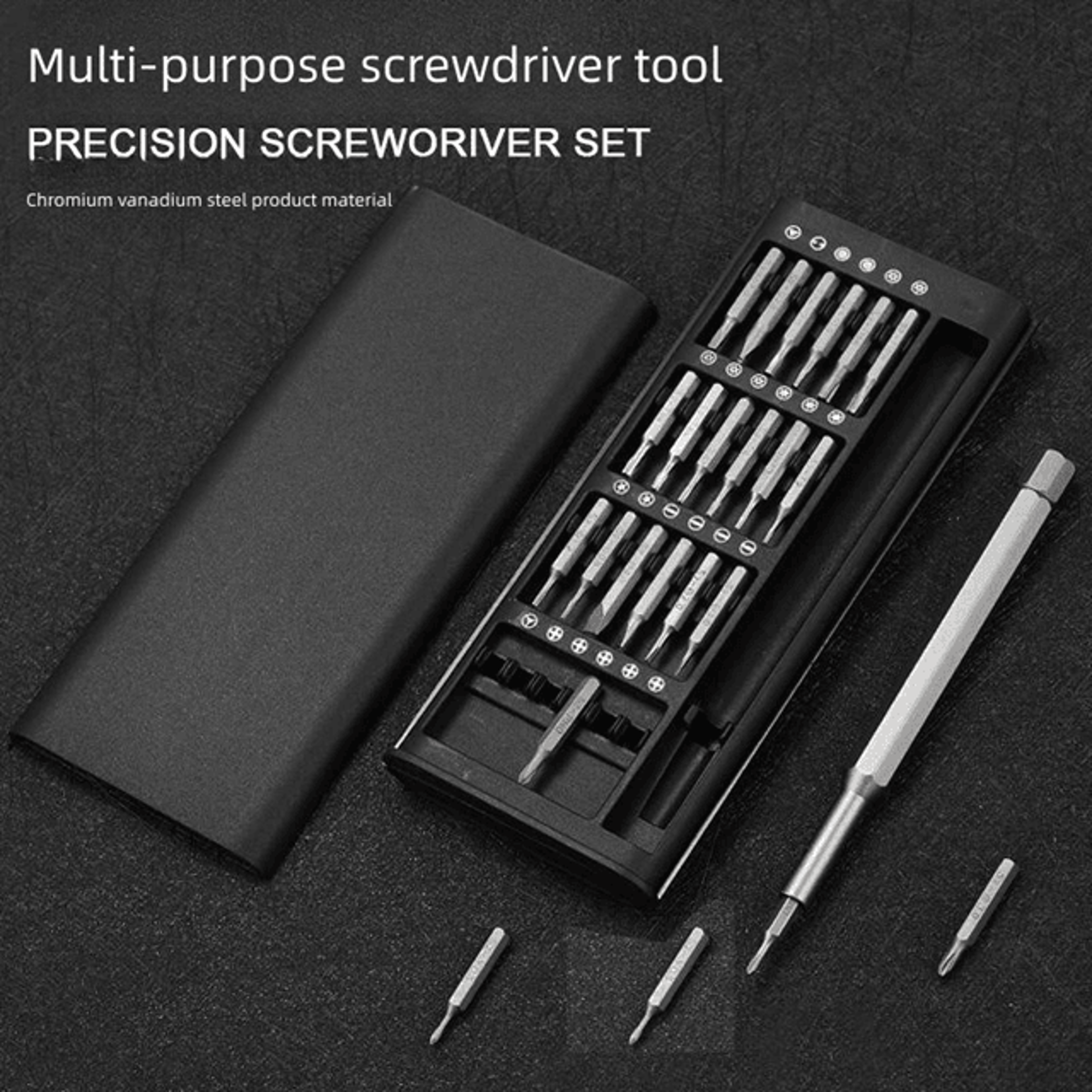 25 In 1 Magnetic Precision Screwdriver Set Electronics Repair Tool Kit 0