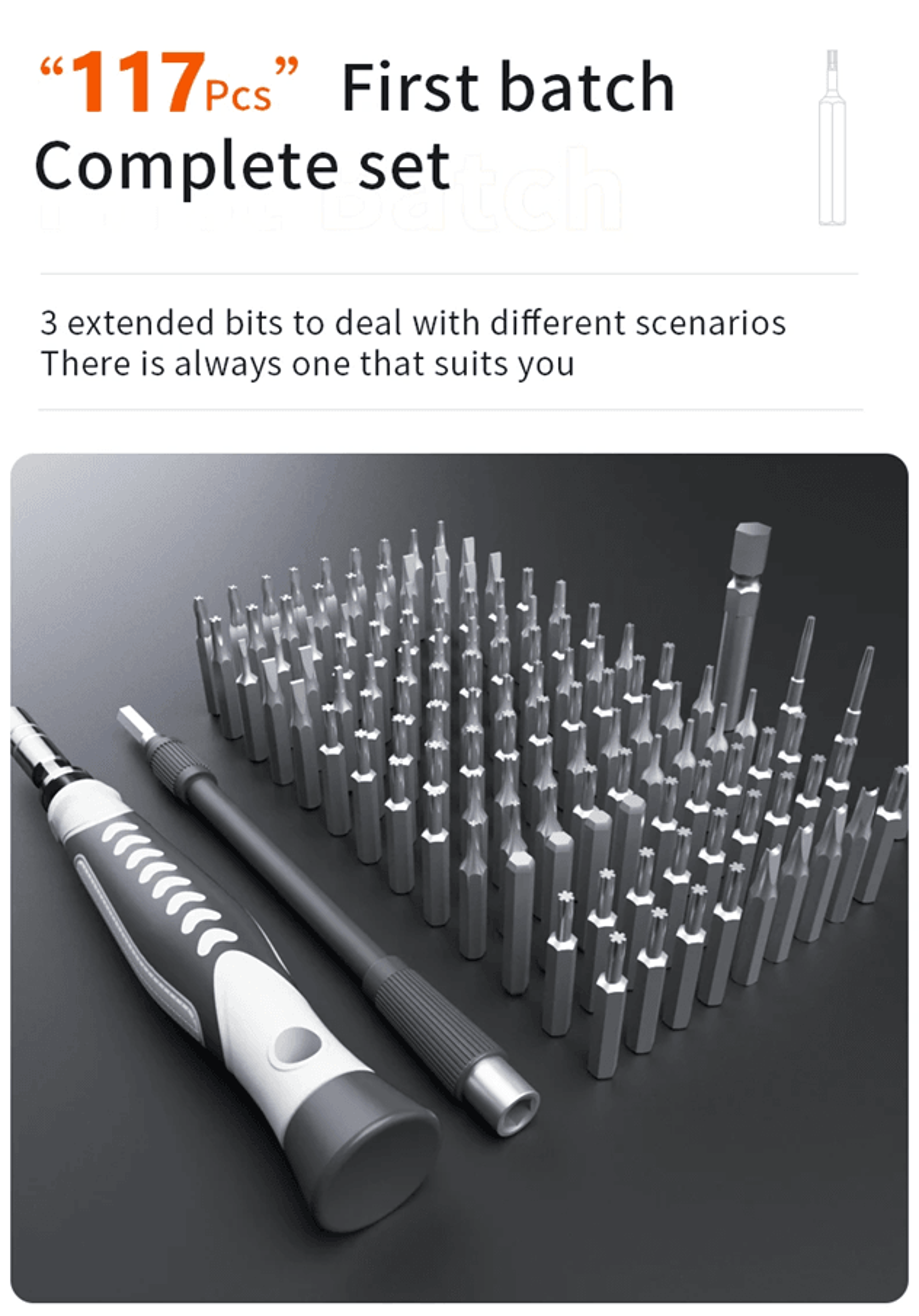130 In 1 Precision Screwdriver Set Magnetic Electronics Repair Tool Kit 1