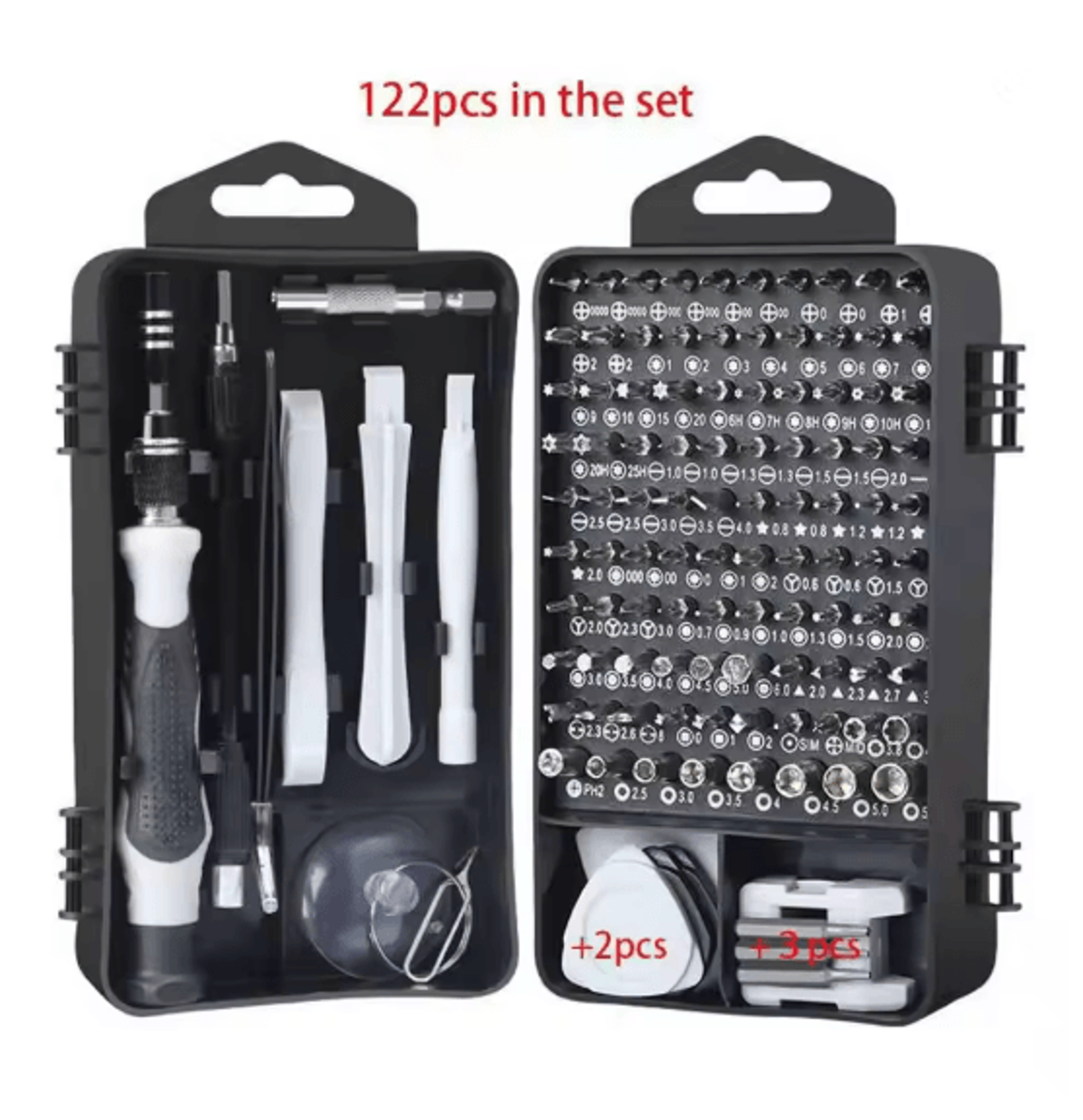 130 In 1 Precision Screwdriver Set Magnetic Electronics Repair Tool Kit 4