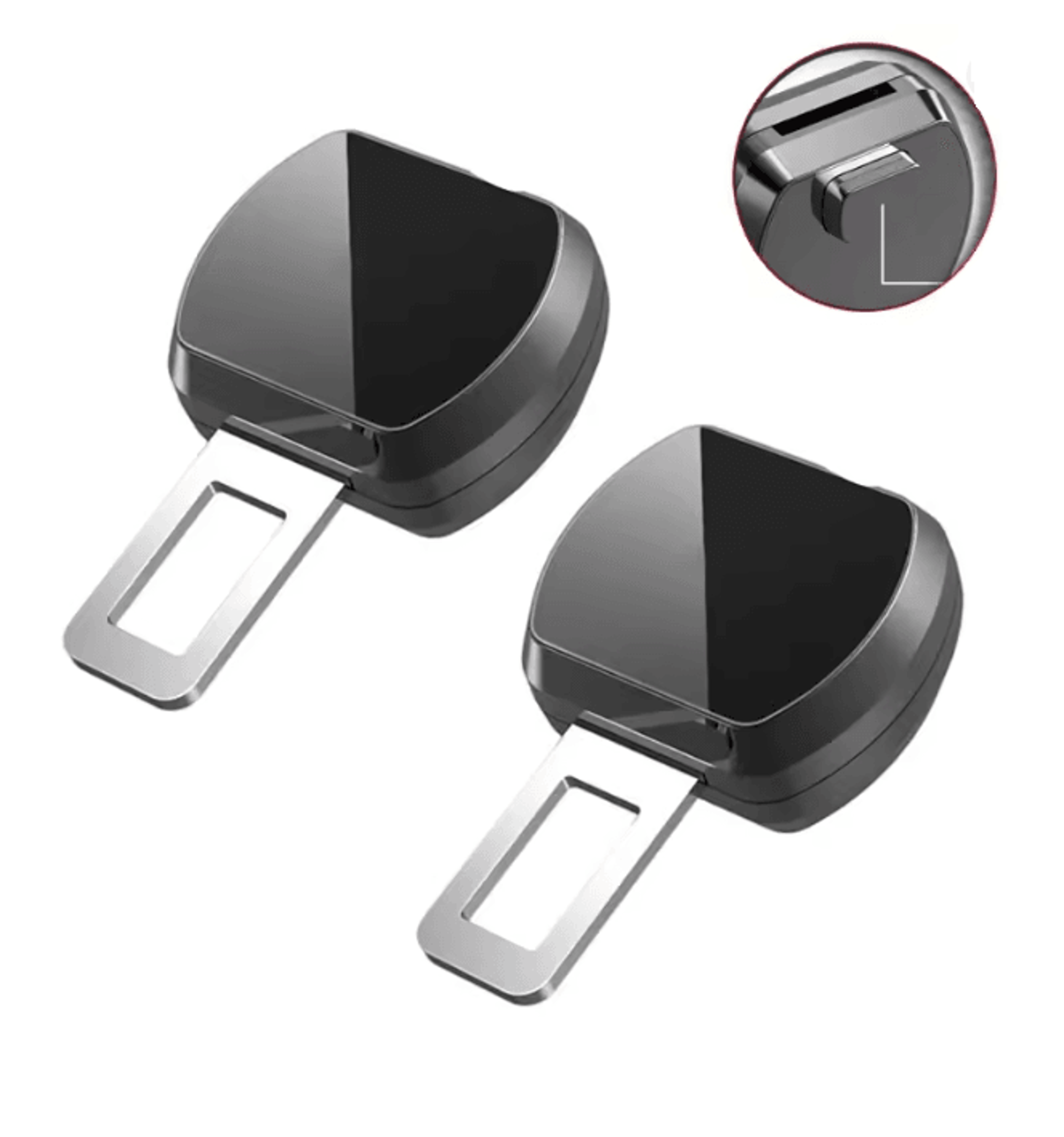 Universal Car Seat Belt Extender Clip Alloy Seat Belt Extension Buckle For Safer Comfortable Drivin 5