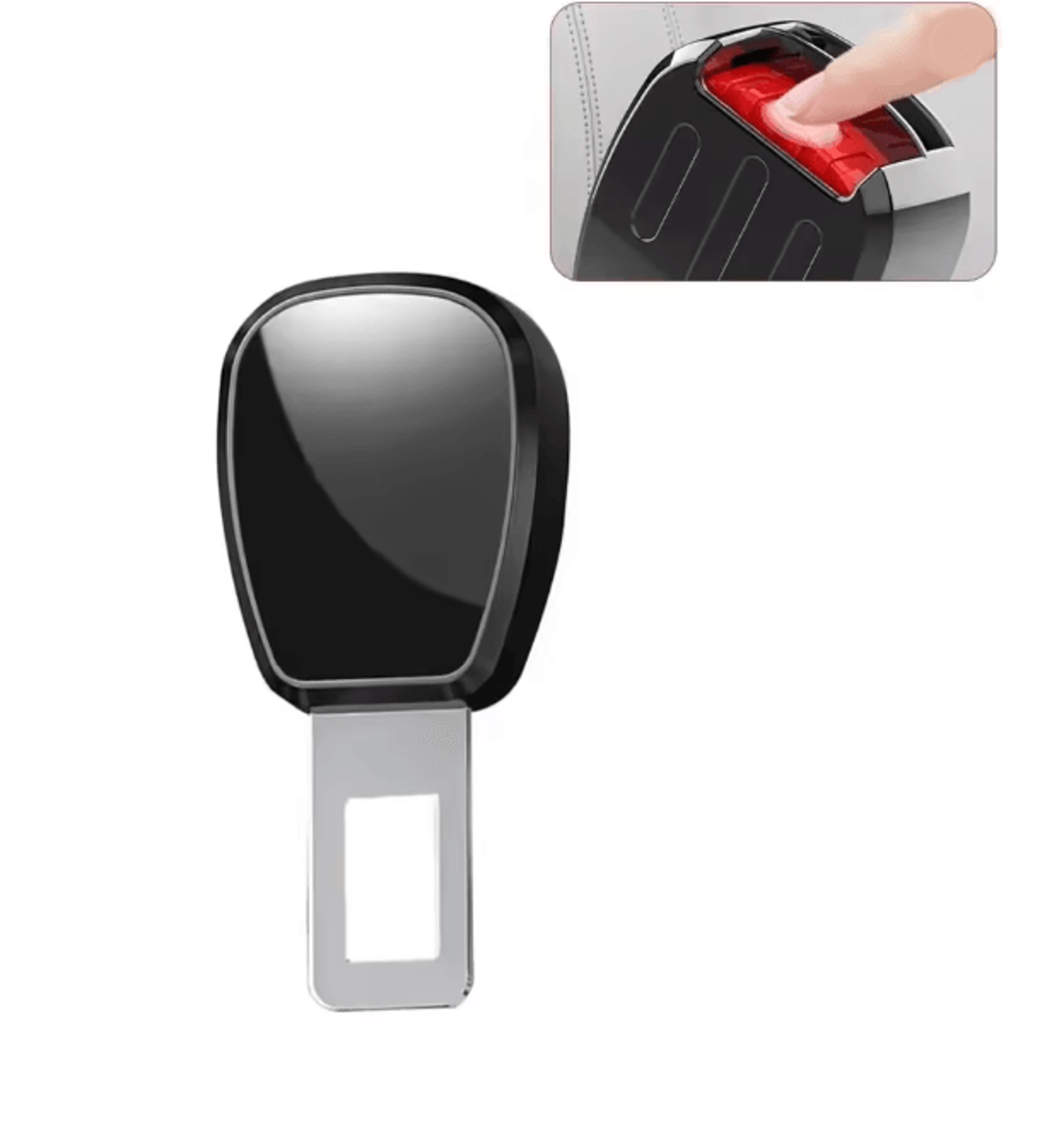 Universal Car Seat Belt Extender Clip Alloy Seat Belt Extension Buckle For Safer Comfortable Drivin 6
