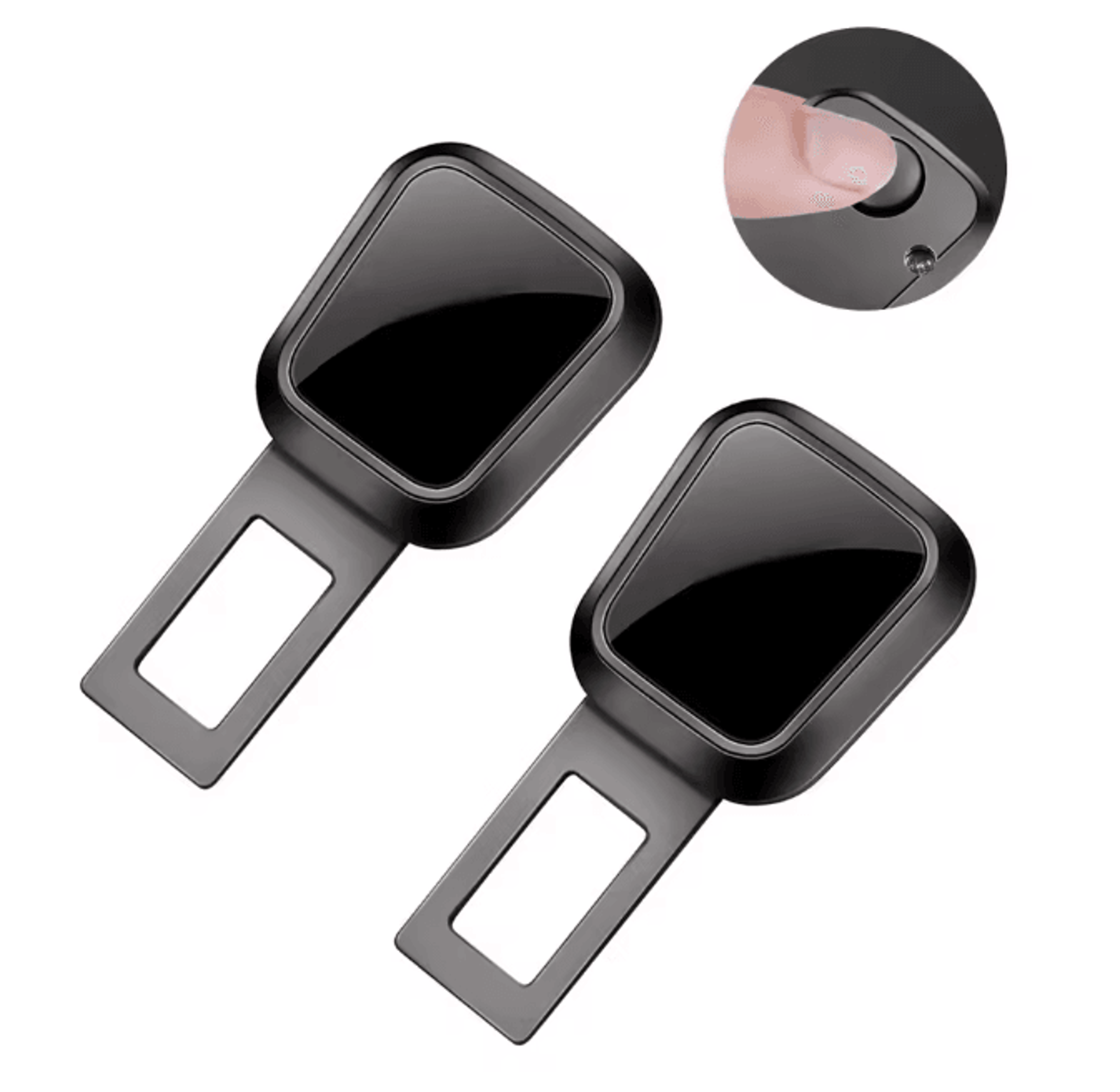 Universal Car Seat Belt Extender Clip Alloy Seat Belt Extension Buckle For Safer Comfortable Drivin 8