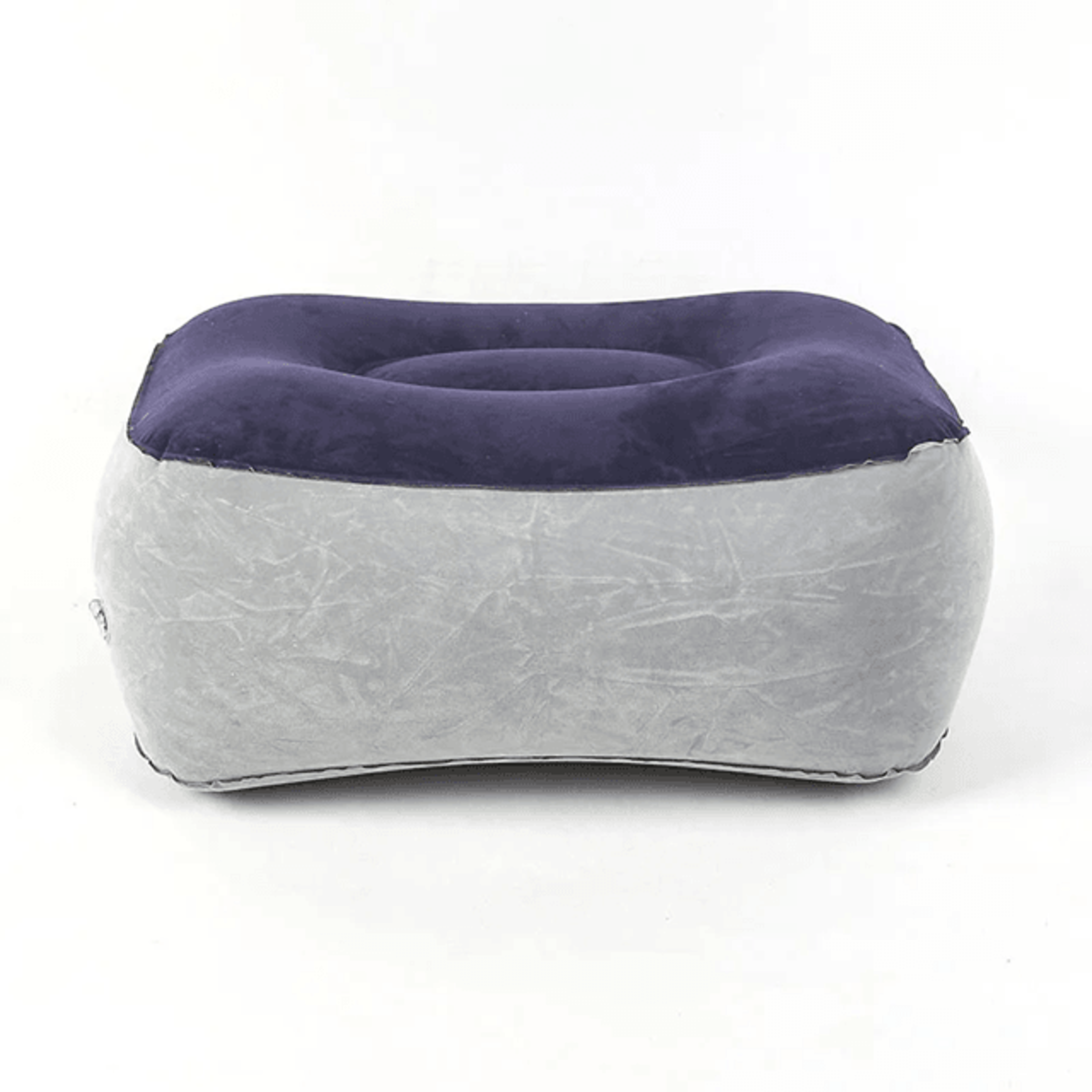 Inflatable Travel Footrest Pillow Cushion For Airplane Office And Home 4