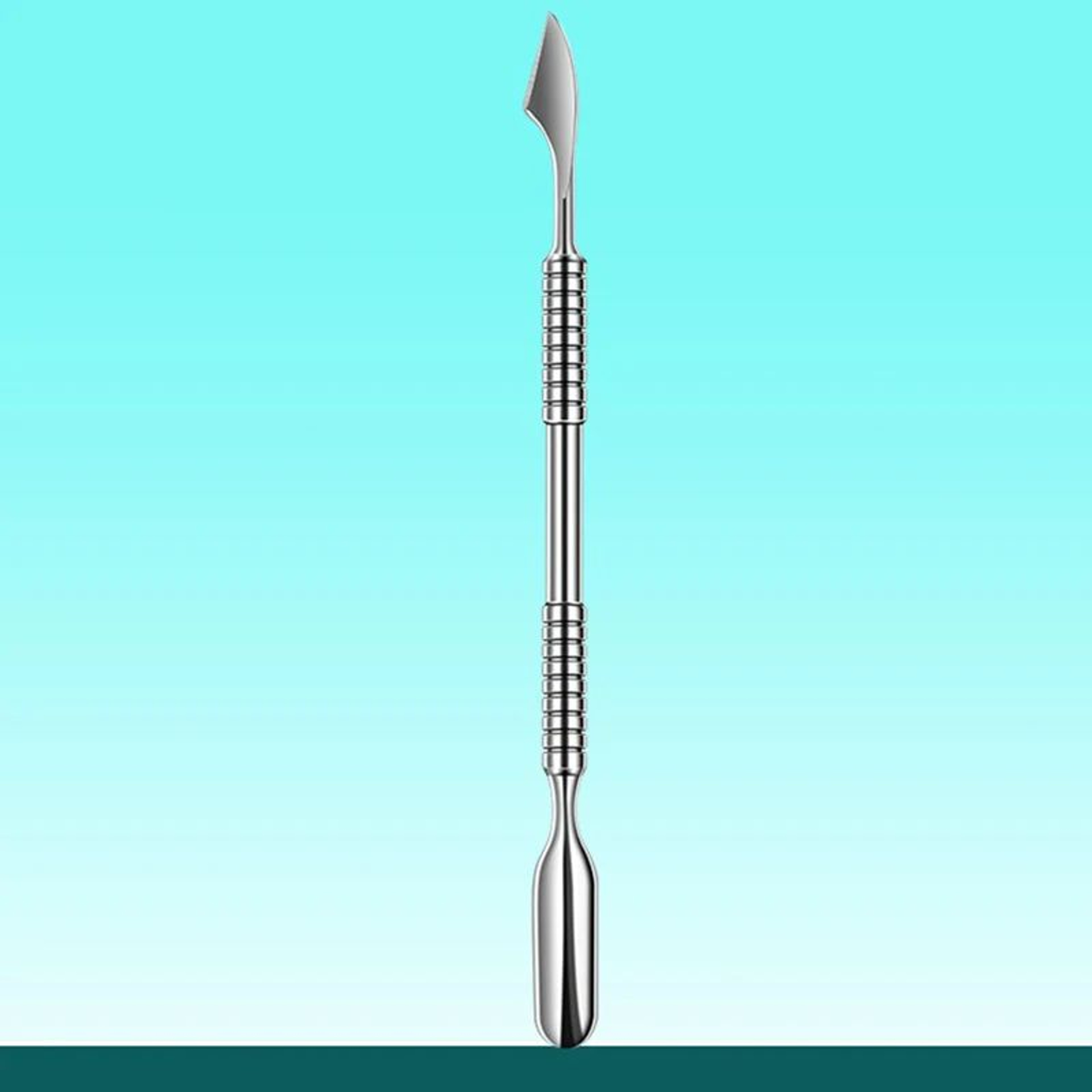 Stainless Steel Cuticle Pusher Double End Manicure Nail Tool 10